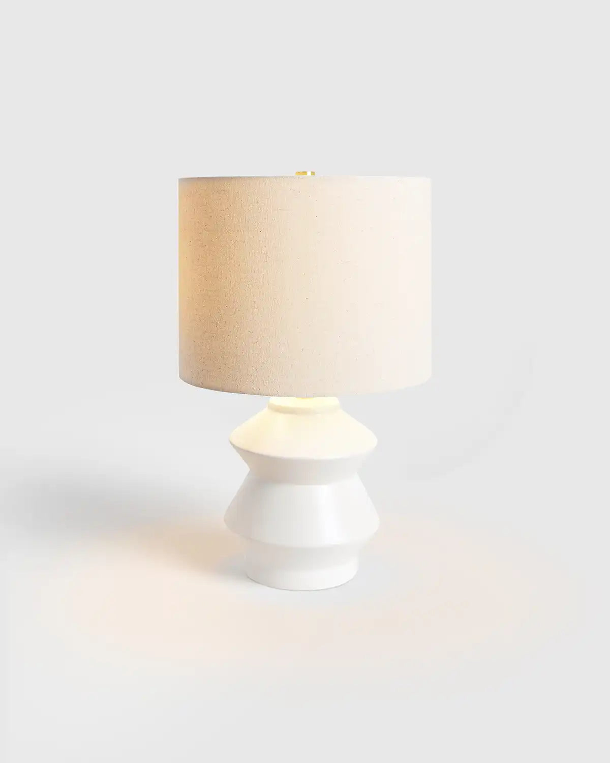 Geometric Ceramic Table Lamp