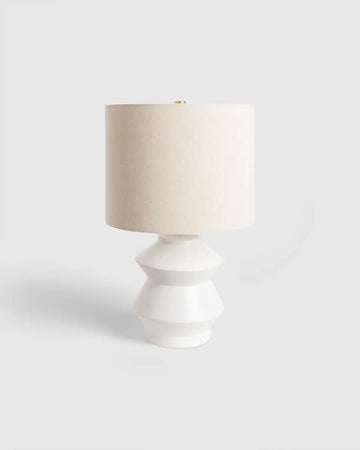 Geometric Ceramic Table Lamp