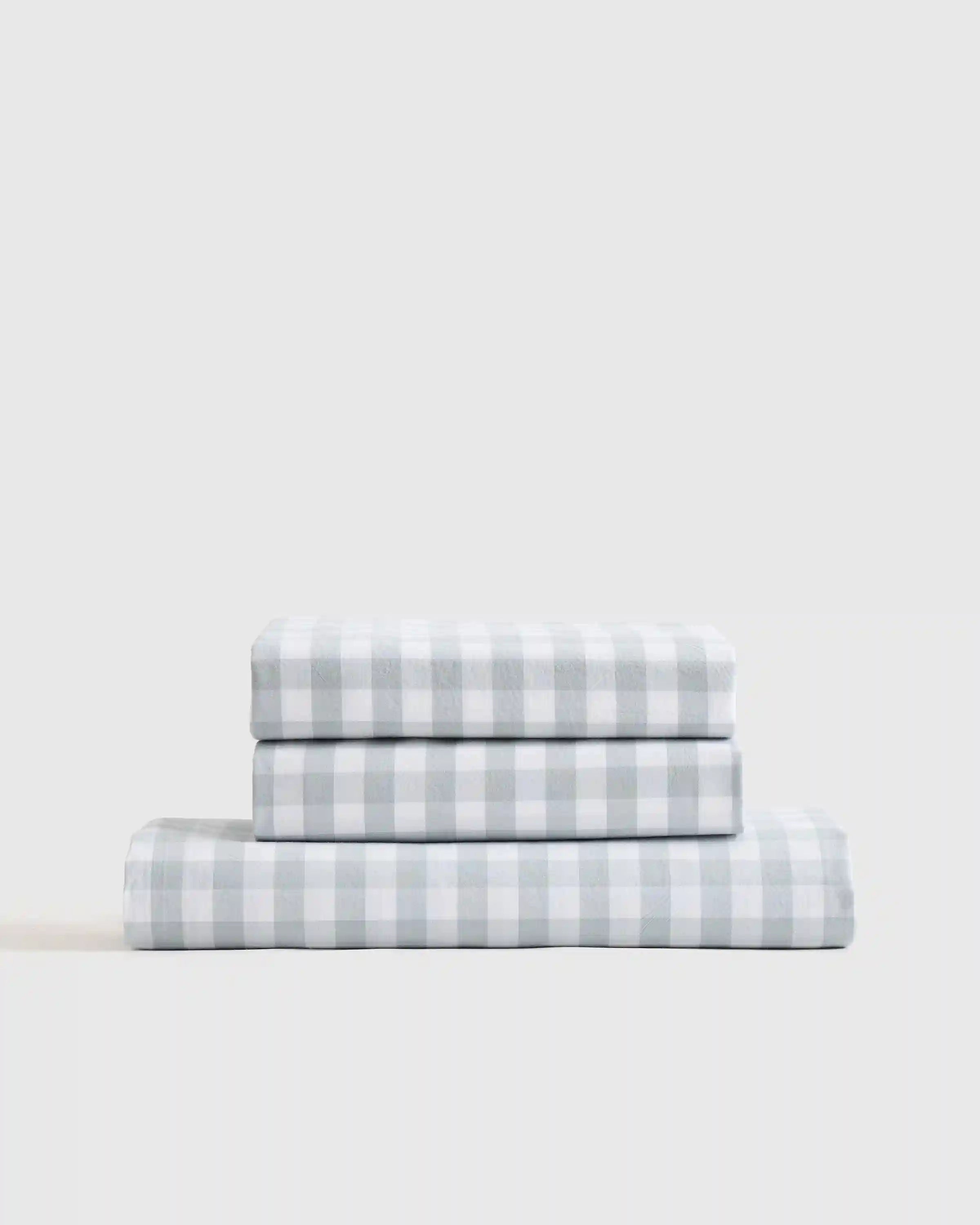 Organic Crisp Percale Fitted Sheet Set