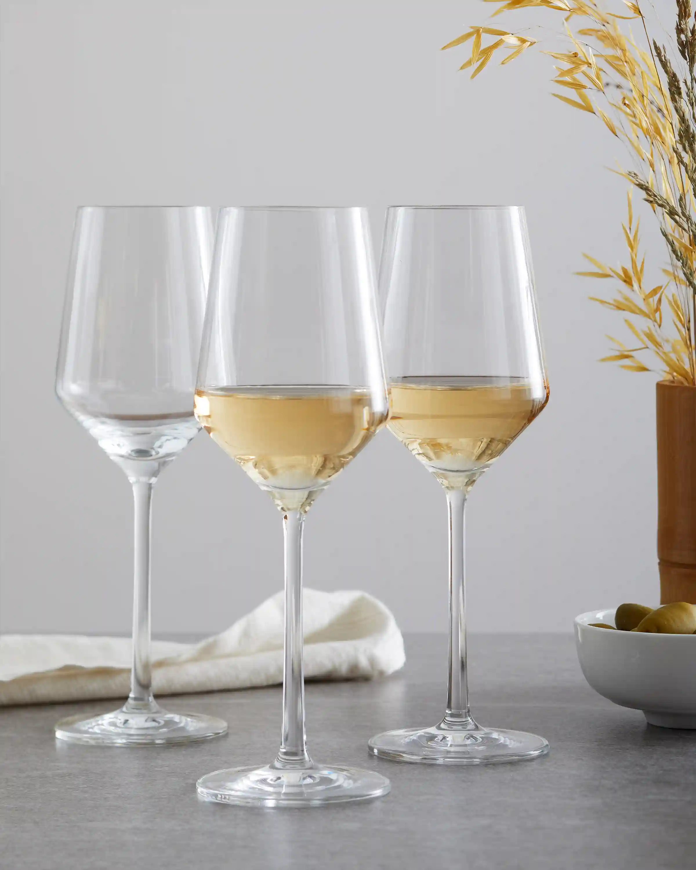 Pure White Wine Glass, Set of 6