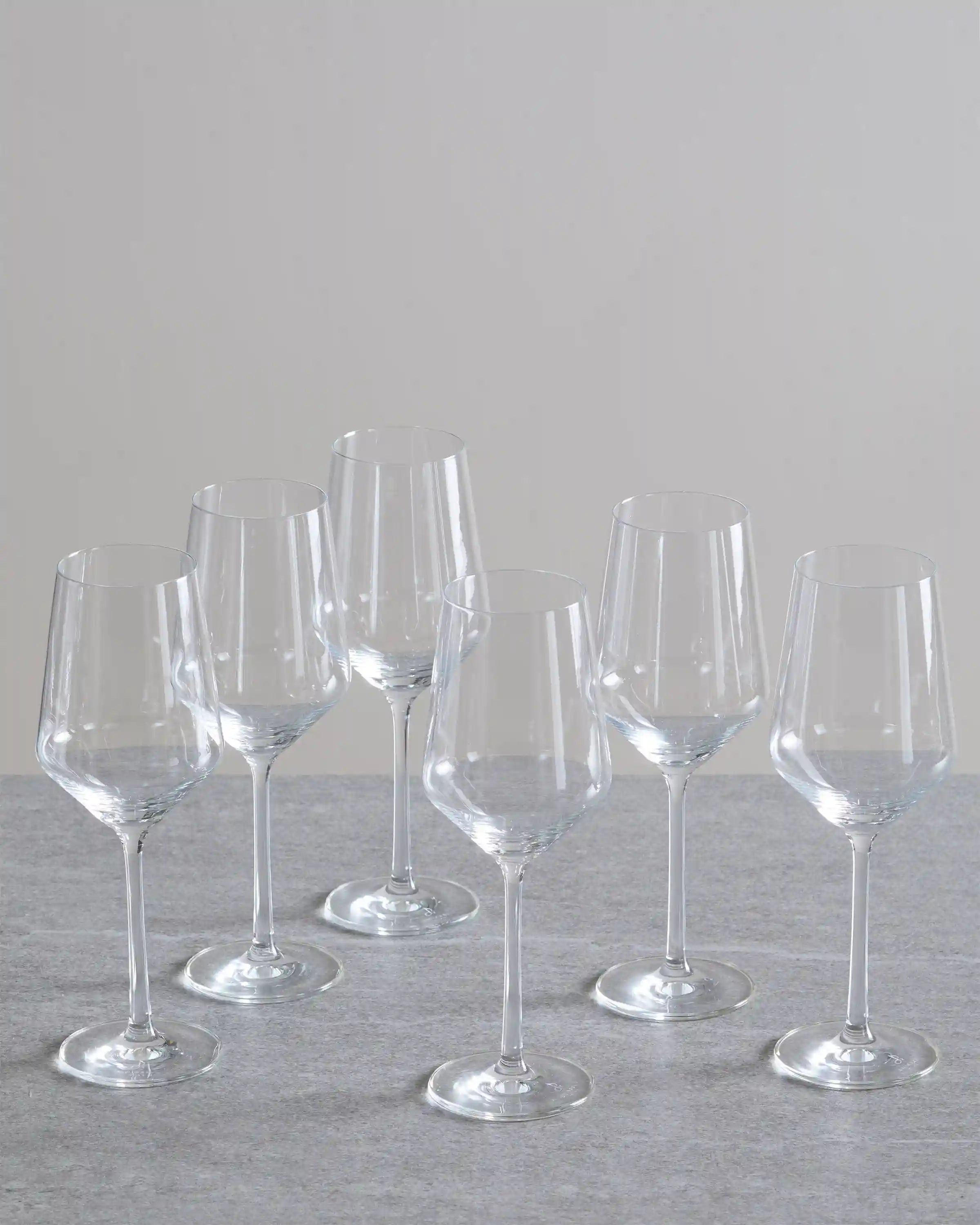 Pure White Wine Glass, Set of 6