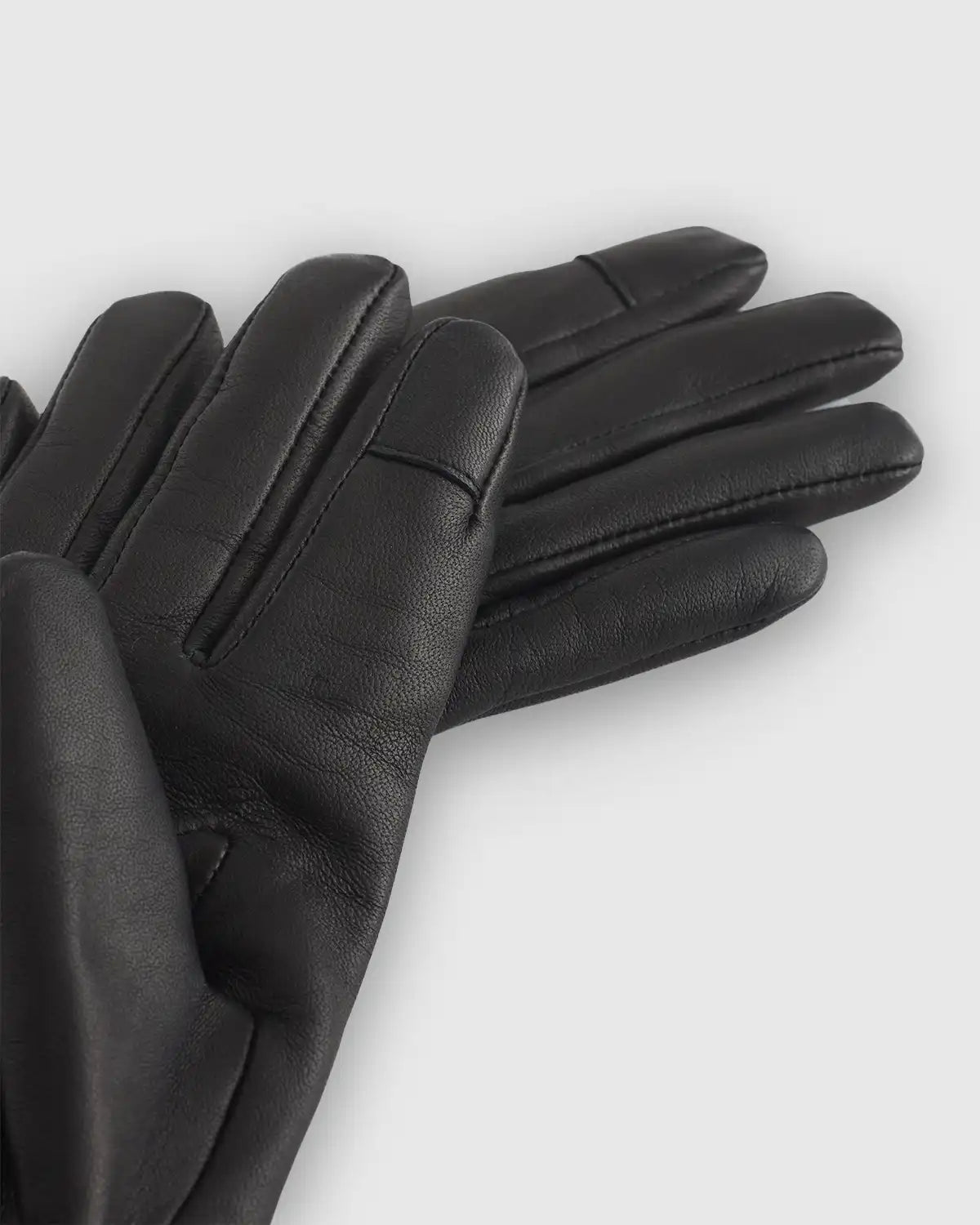 Cashmere Lined Leather Gloves