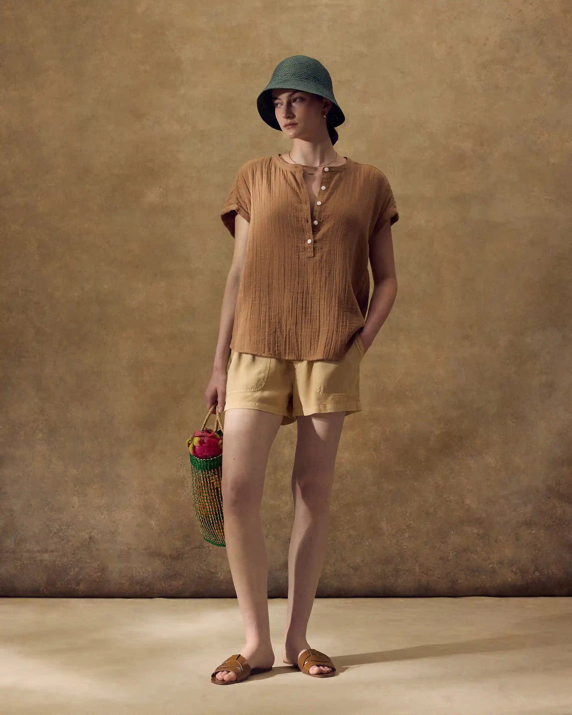 100% European Linen Shorts