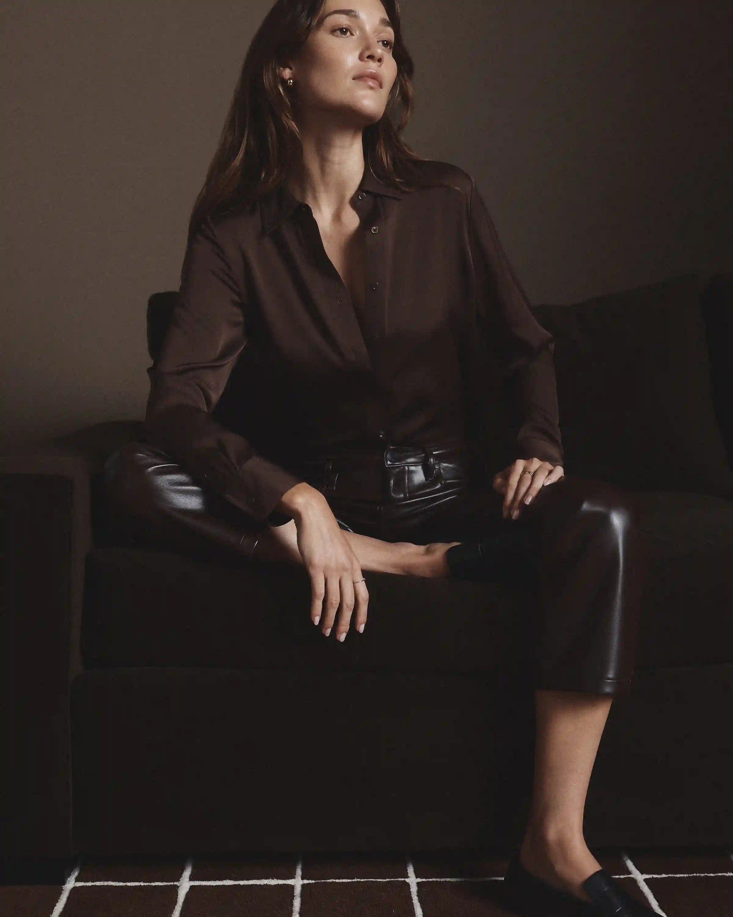 Washable Stretch Silk Blouse