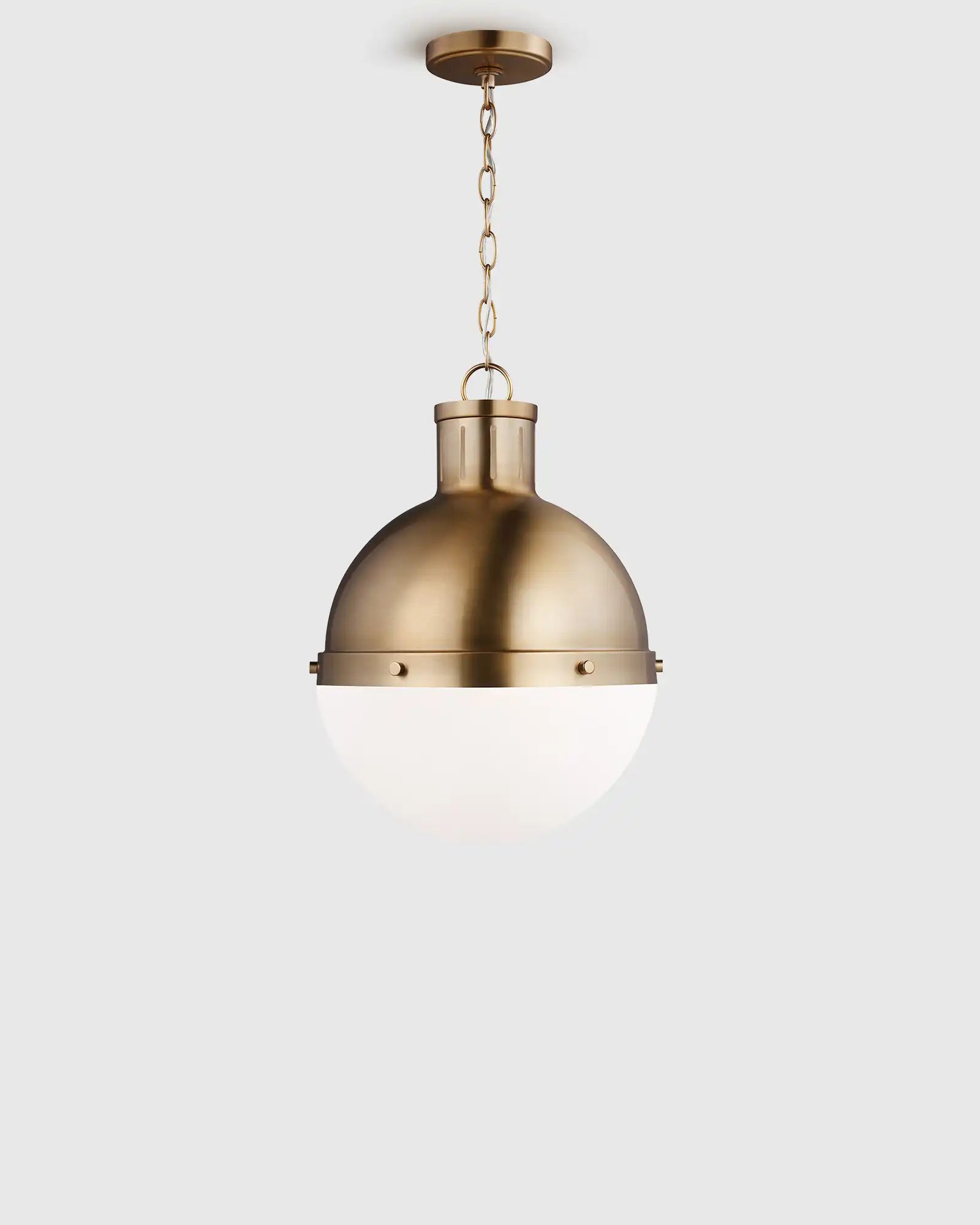 Industrial Shaded Globe Pendant