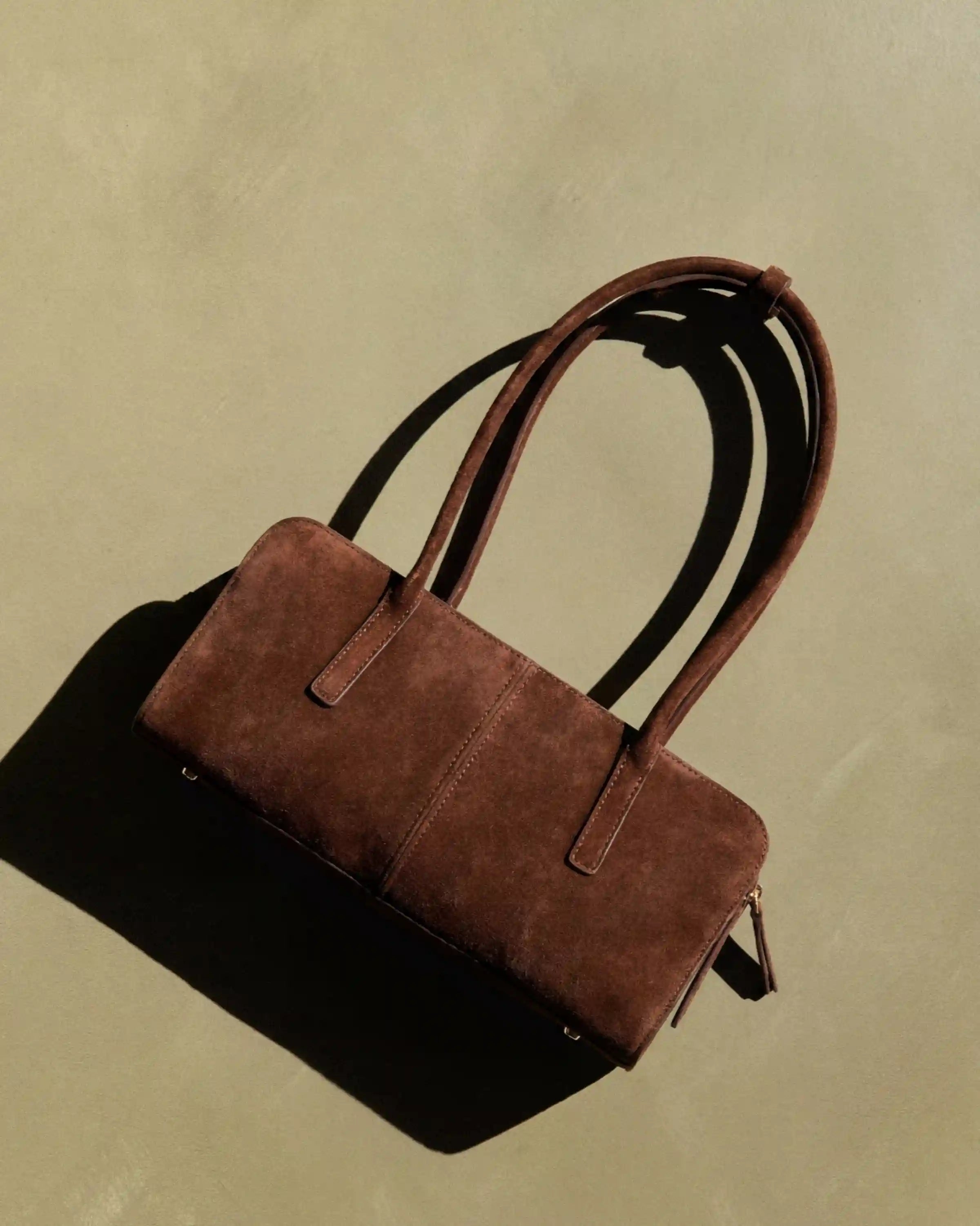 Bea Suede Shoulder Bag