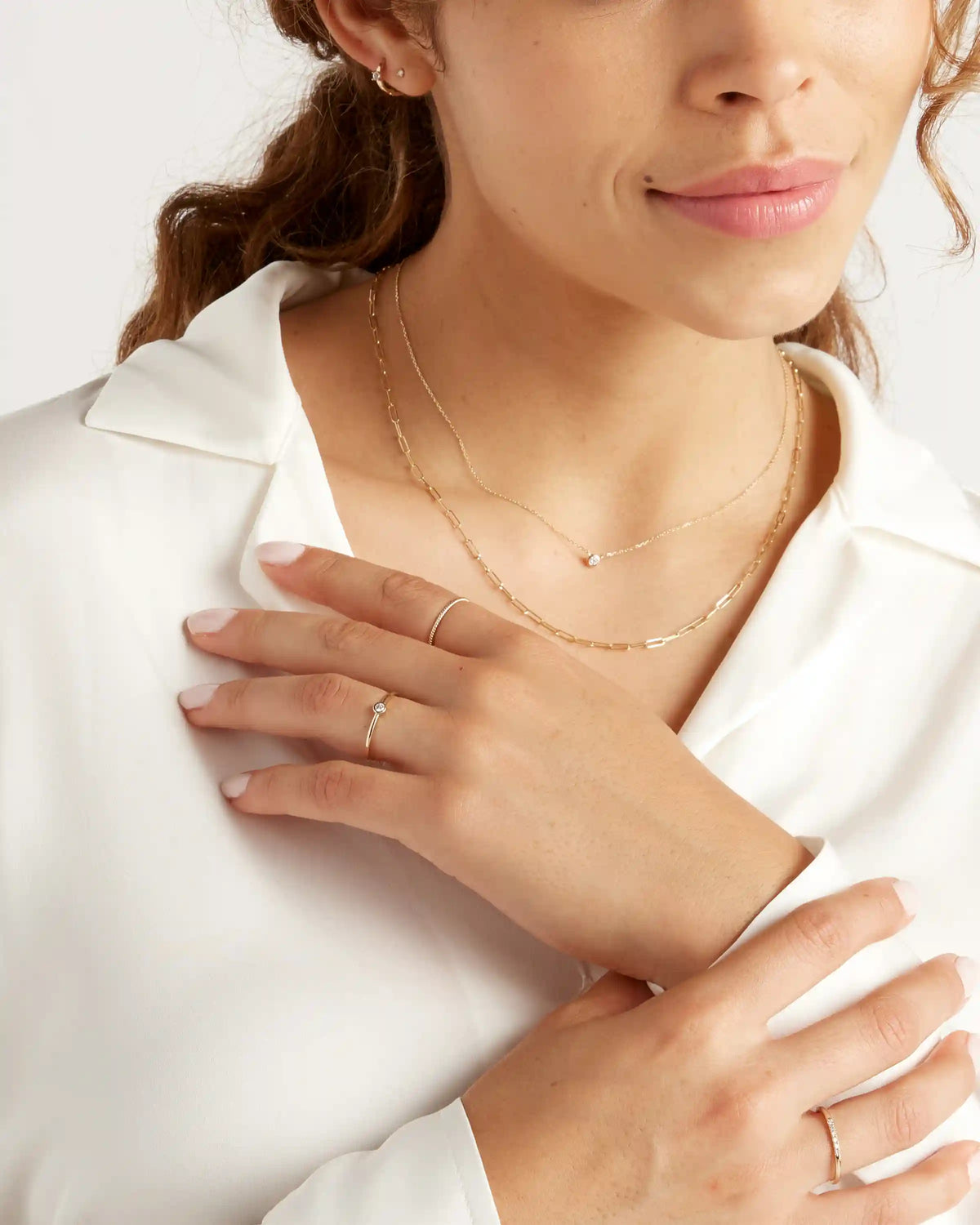 14K Gold Twist Ring