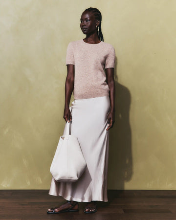 100% Washable Silk Maxi Skirt