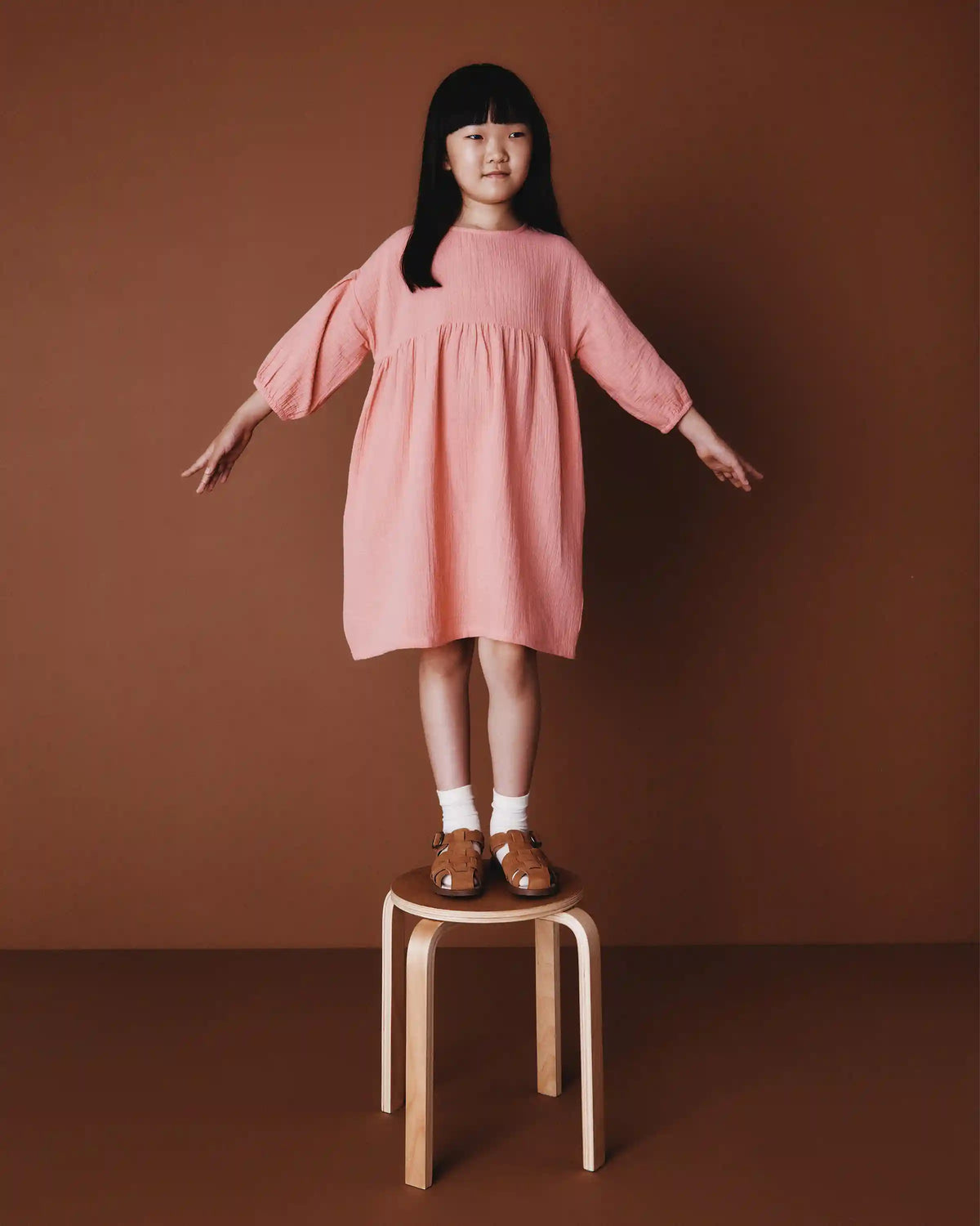 100% Organic Cotton Gauze Dress