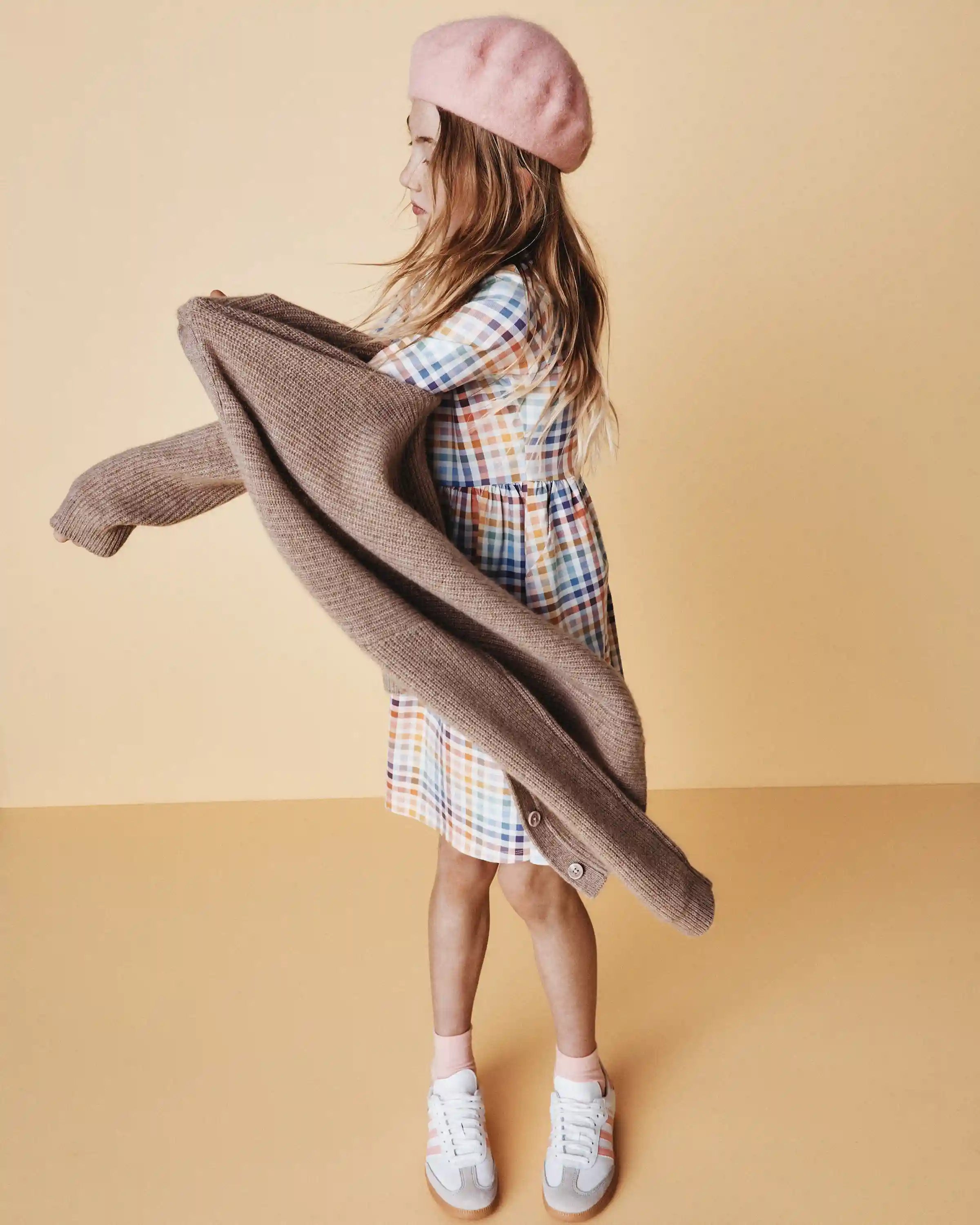 Washable Cashmere Oversized Fisherman Cardigan