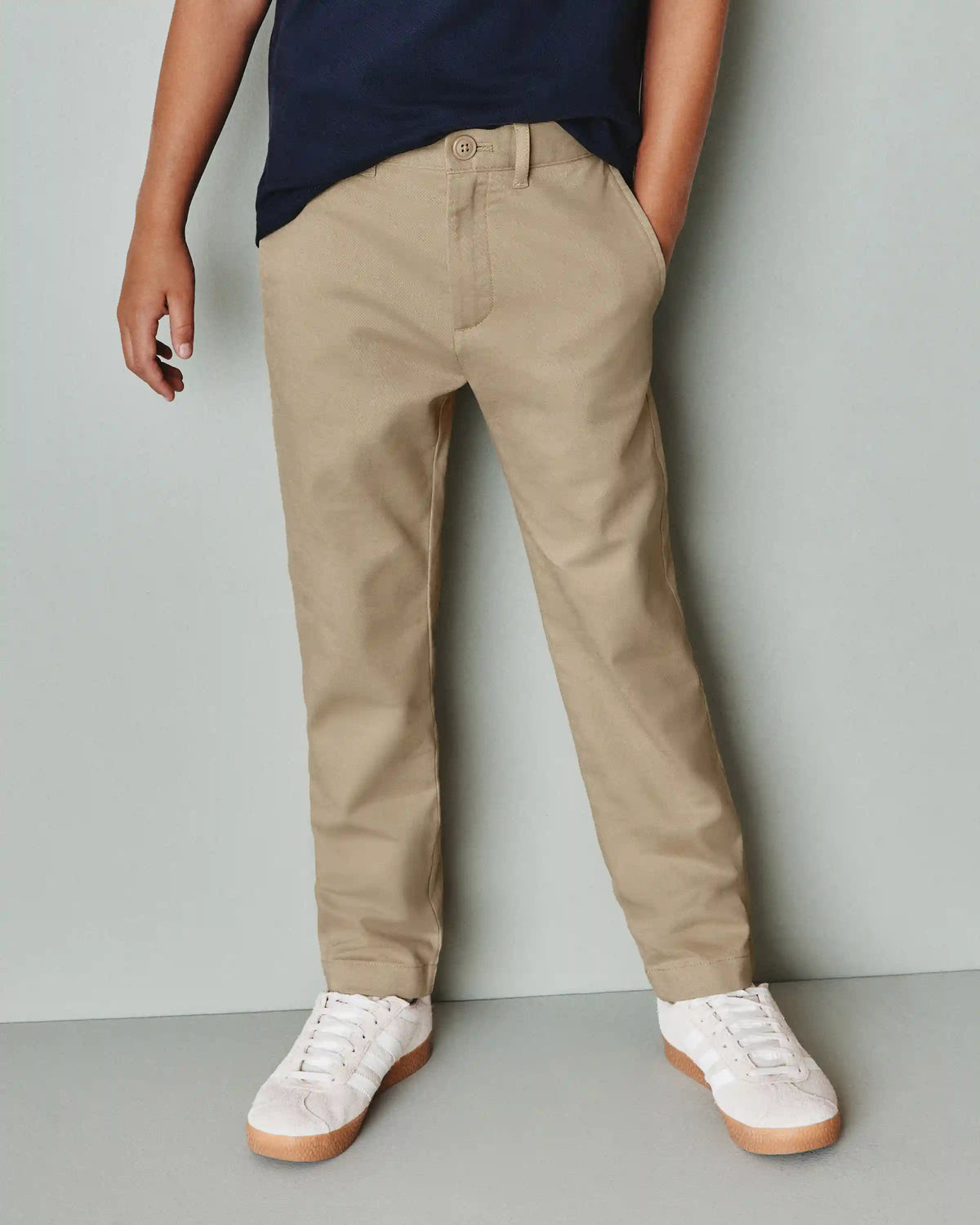 Boys Organic Cotton Stretch Classic Chino