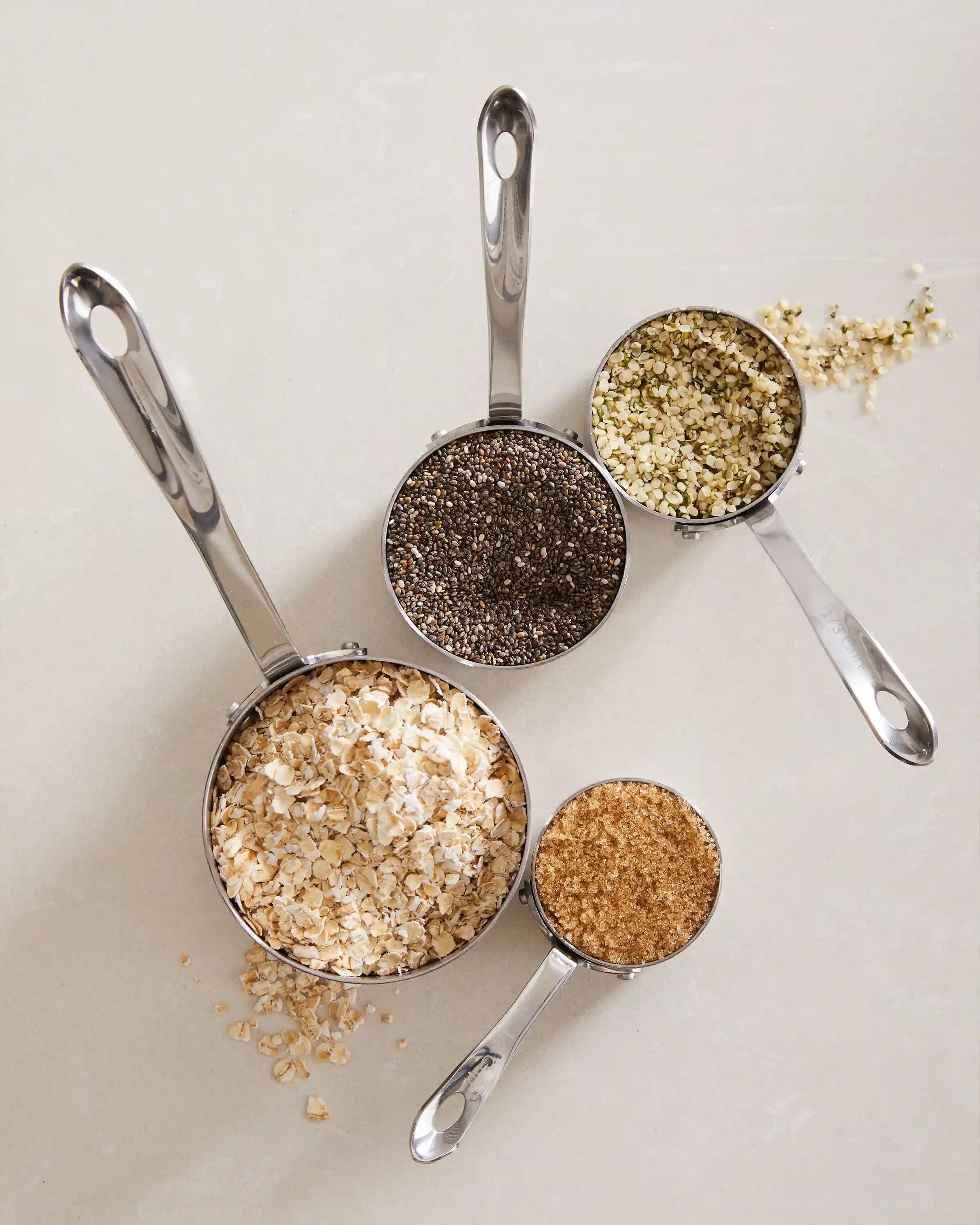 Stainless Steel Measuring Cups & Spoons Set