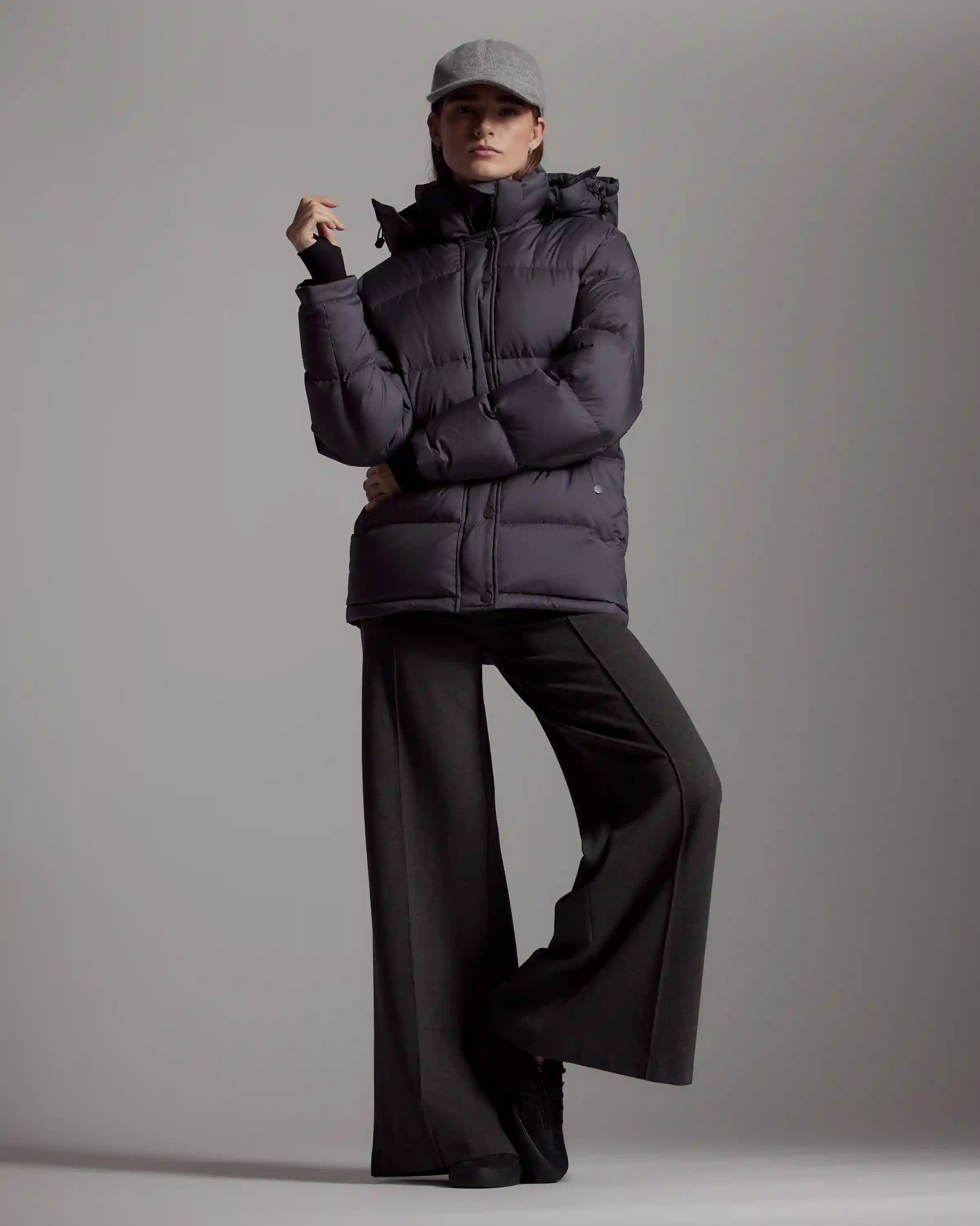 Ultra-Stretch Ponte Super Wide Leg Pants