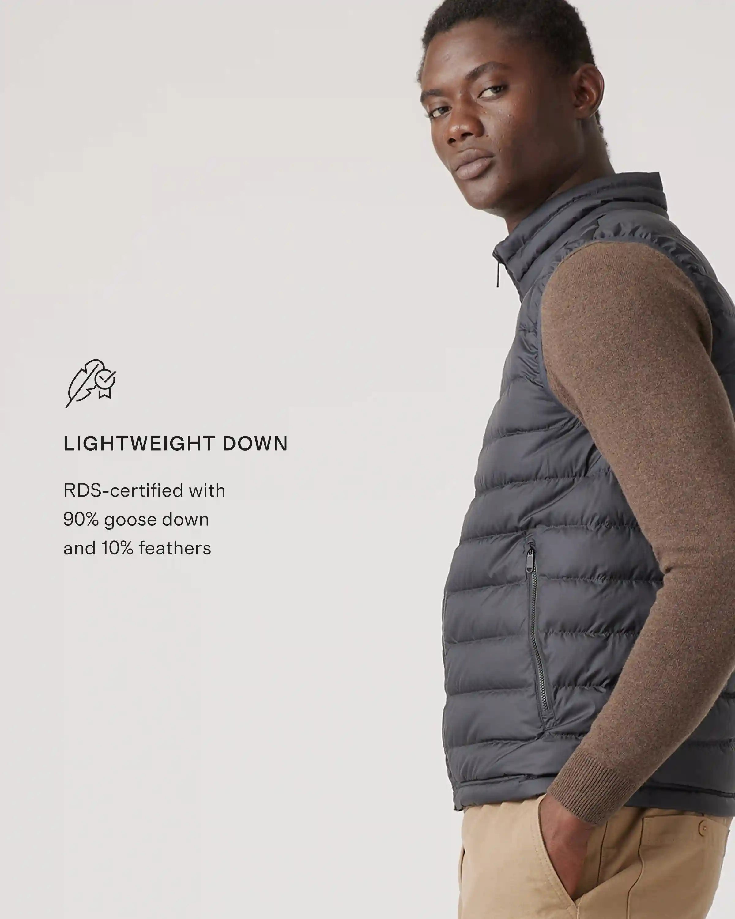 Lightweight Down Packable Puffer Vest