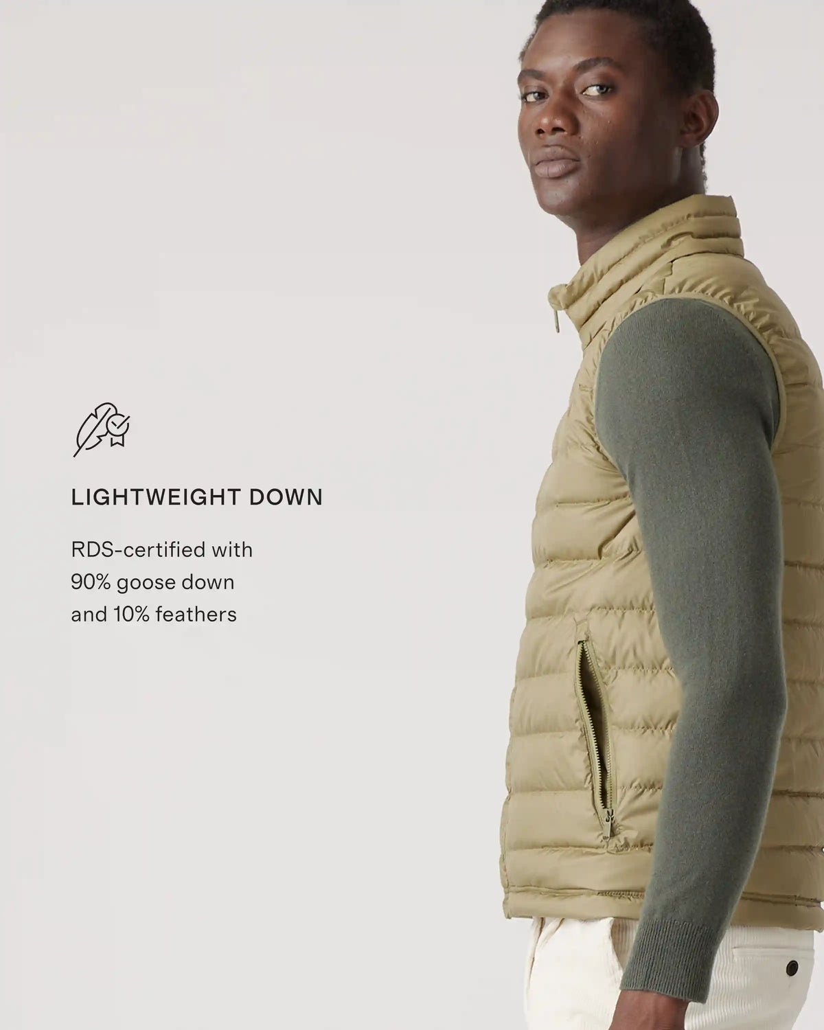 Lightweight Down Packable Puffer Vest