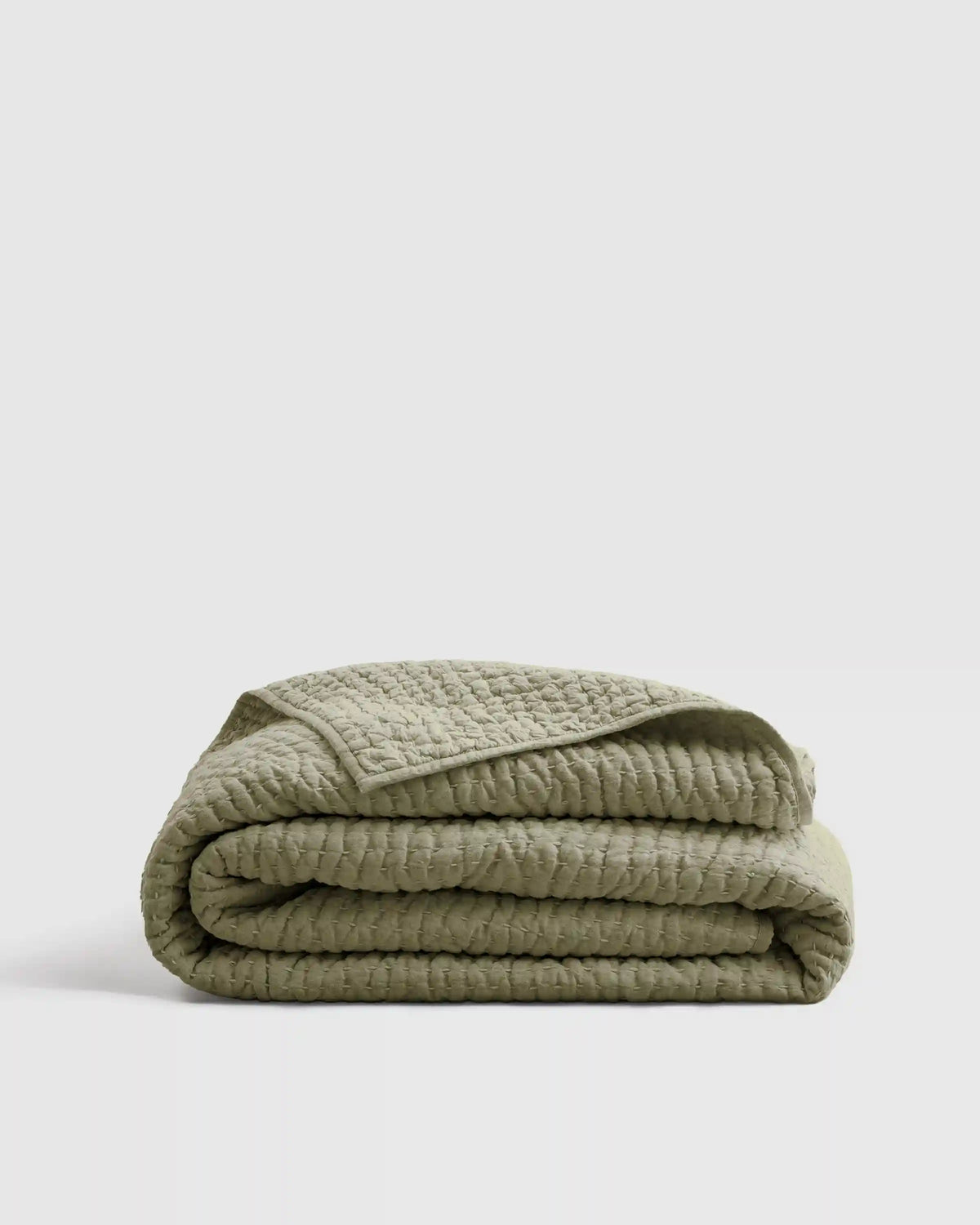 European Linen Cotton Stitch Quilt