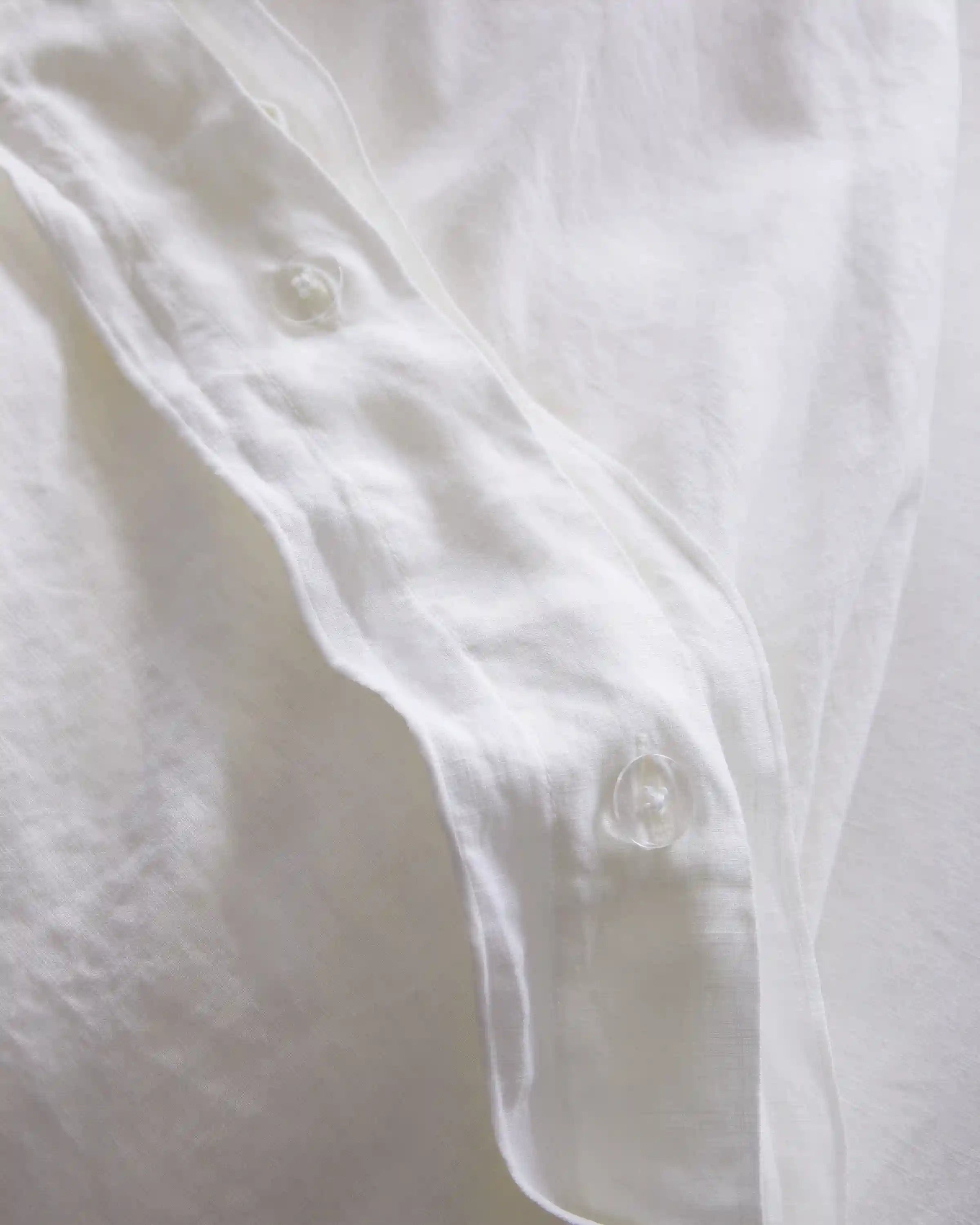 European Linen Double Embroidered Edge Duvet Cover