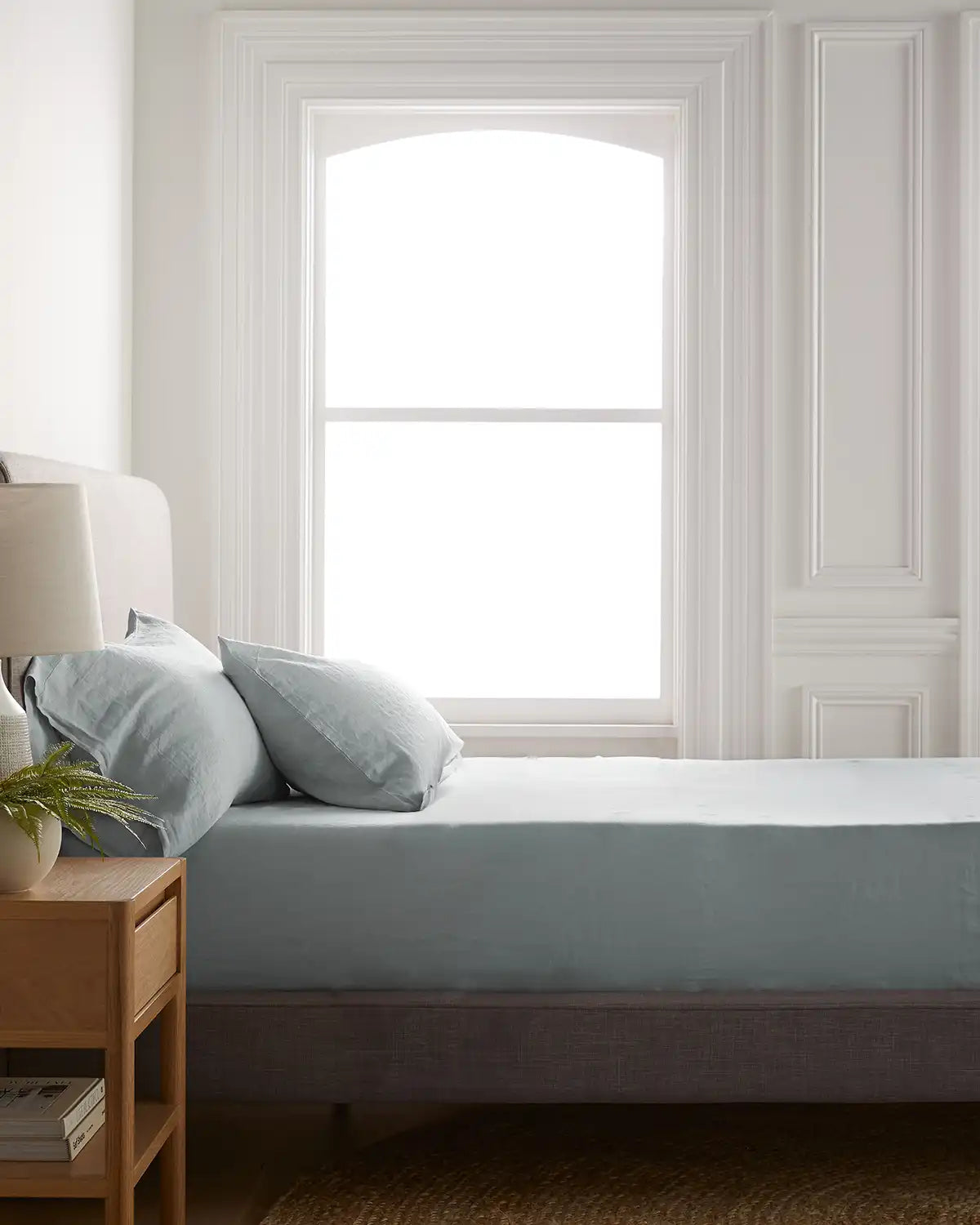 European Linen Fitted Sheet Set