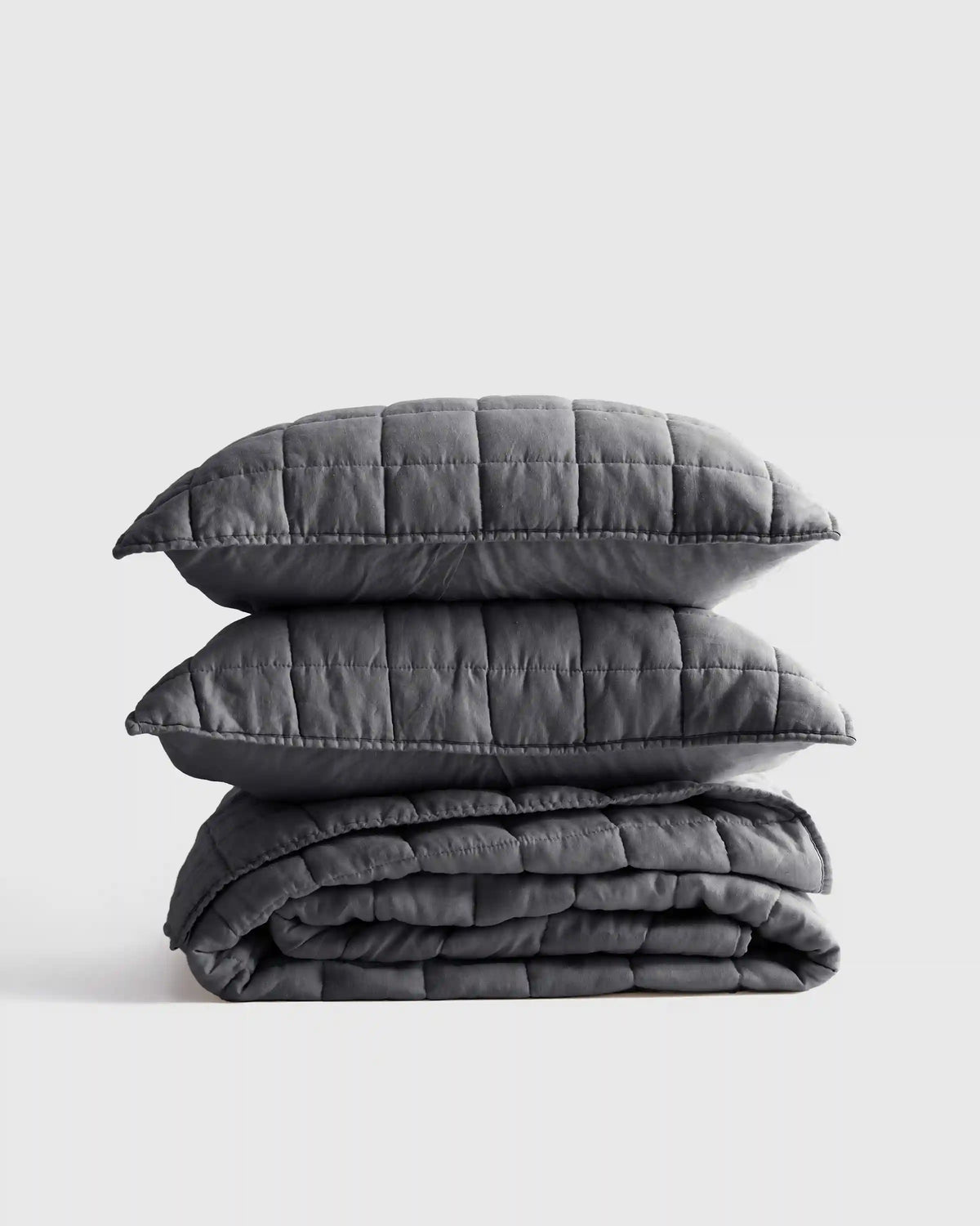 European Linen Box Quilt Set