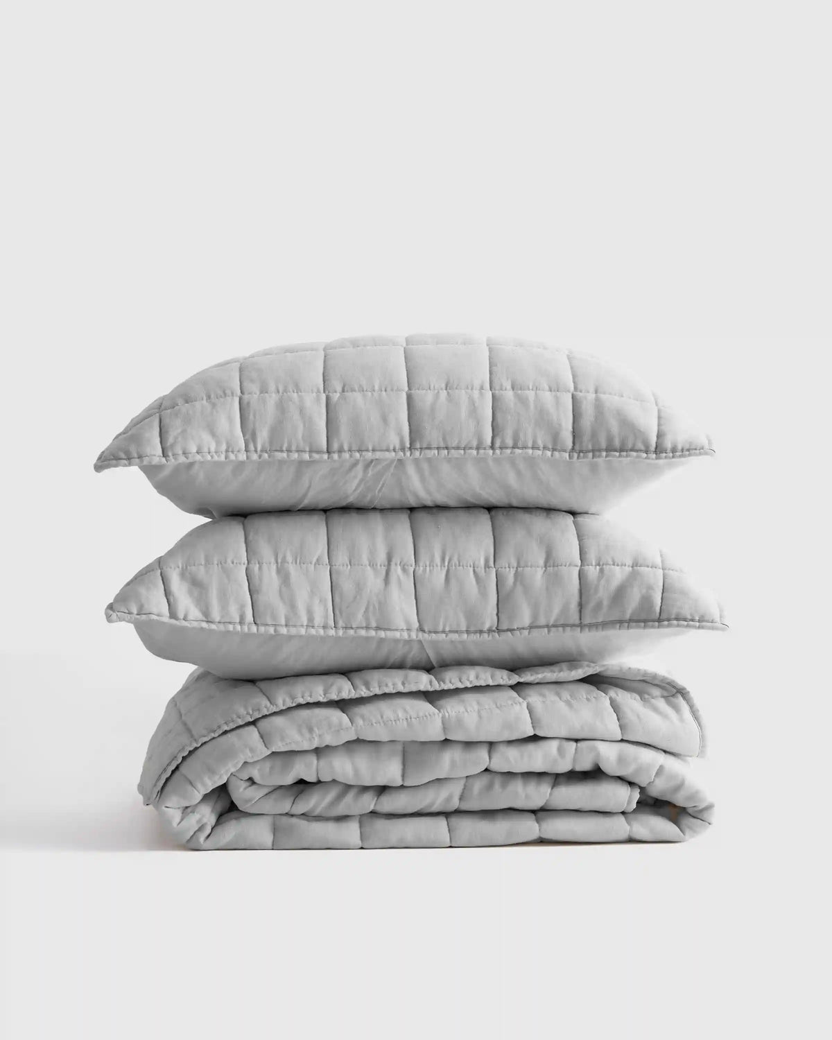 European Linen Box Quilt Set