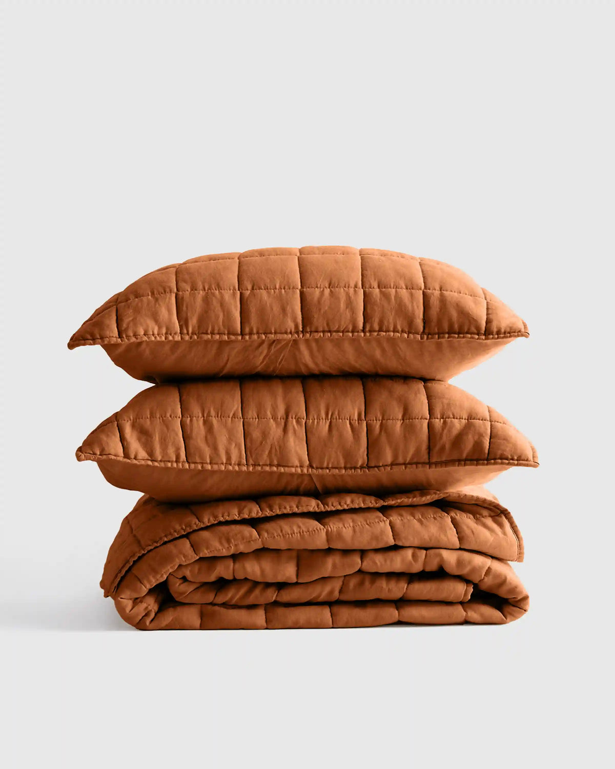 European Linen Box Quilt Set