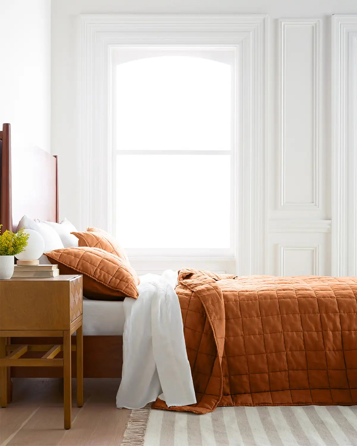 European Linen Box Quilt Set