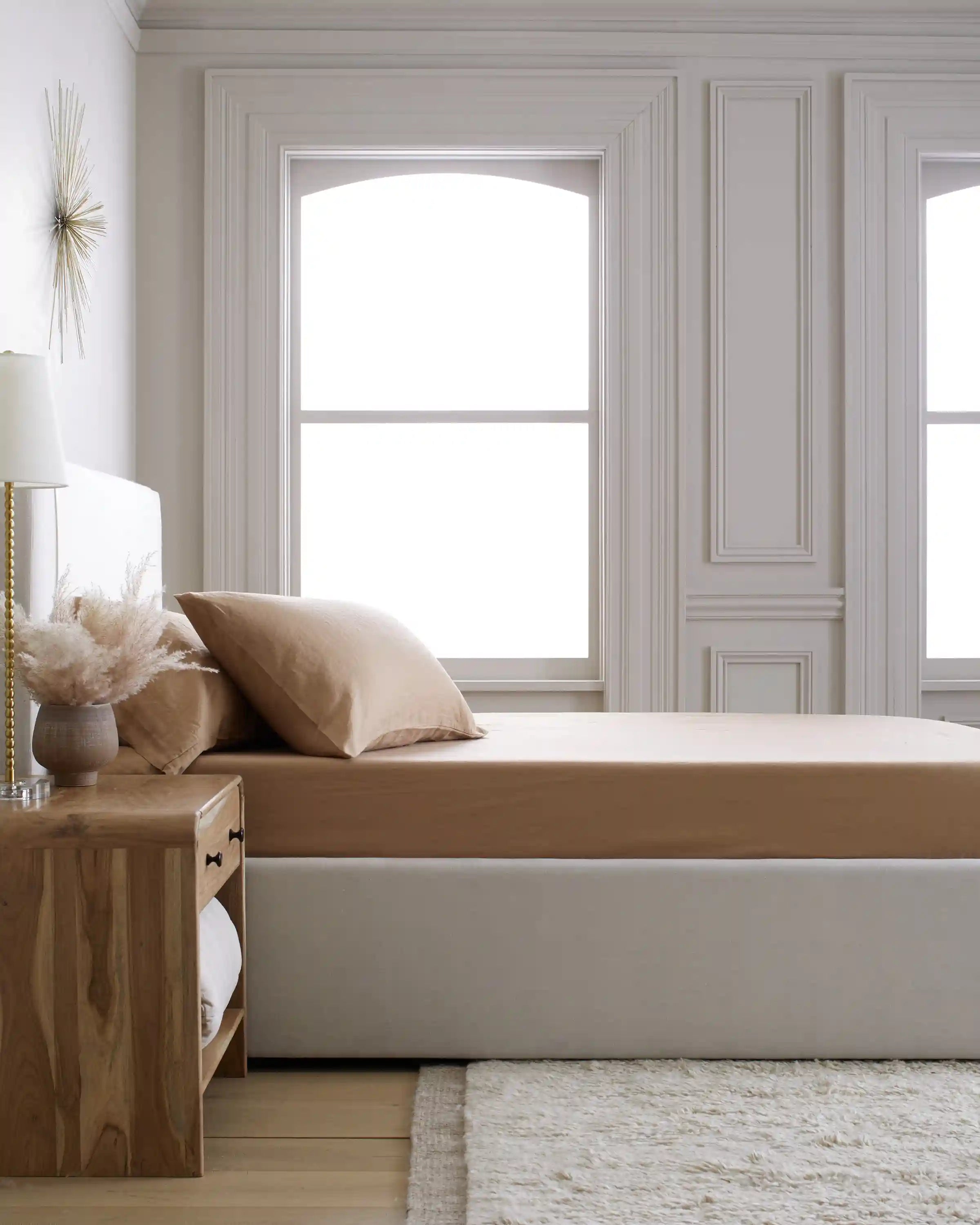European Linen Fitted Sheet Set