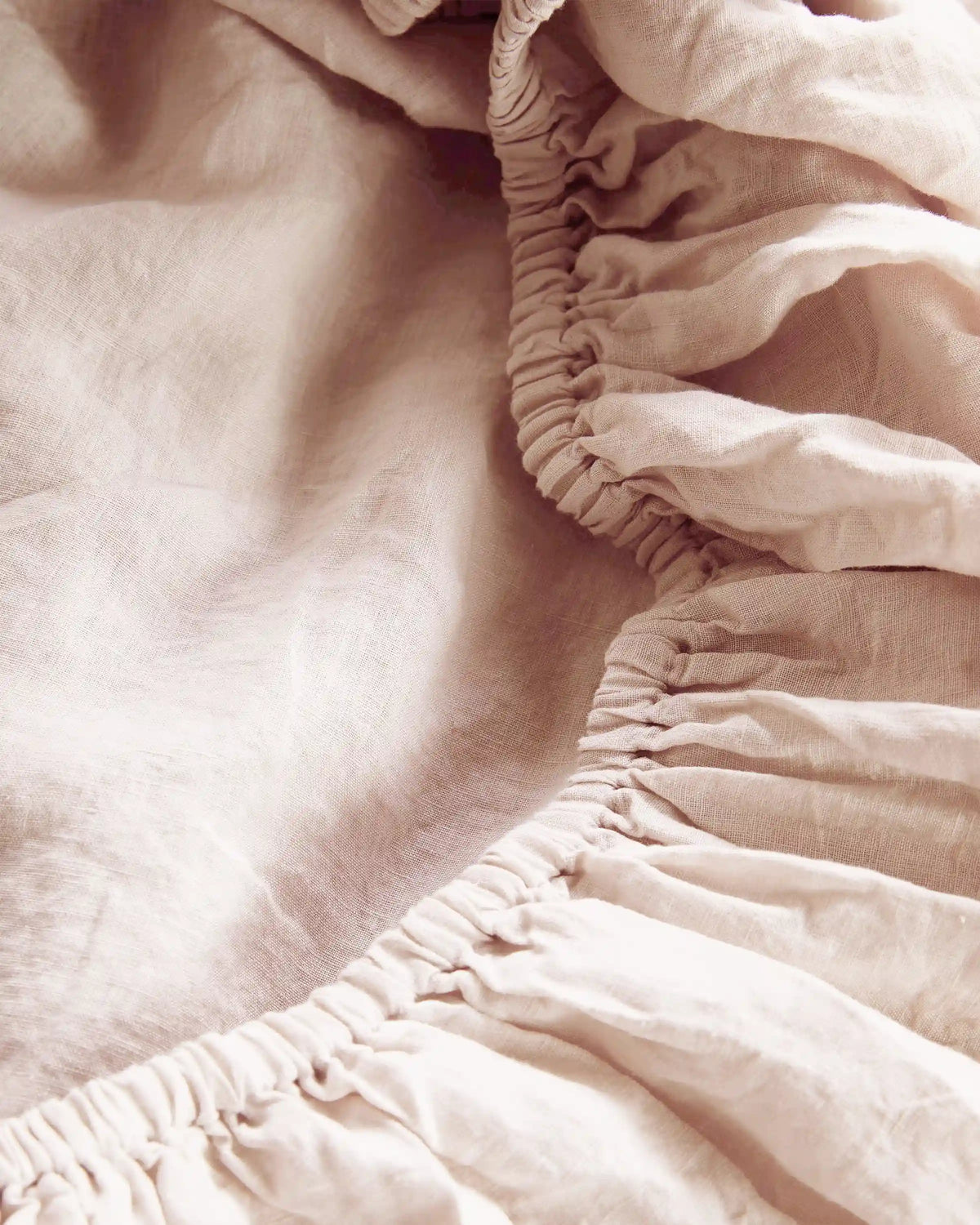 European Linen Fitted Sheet Set