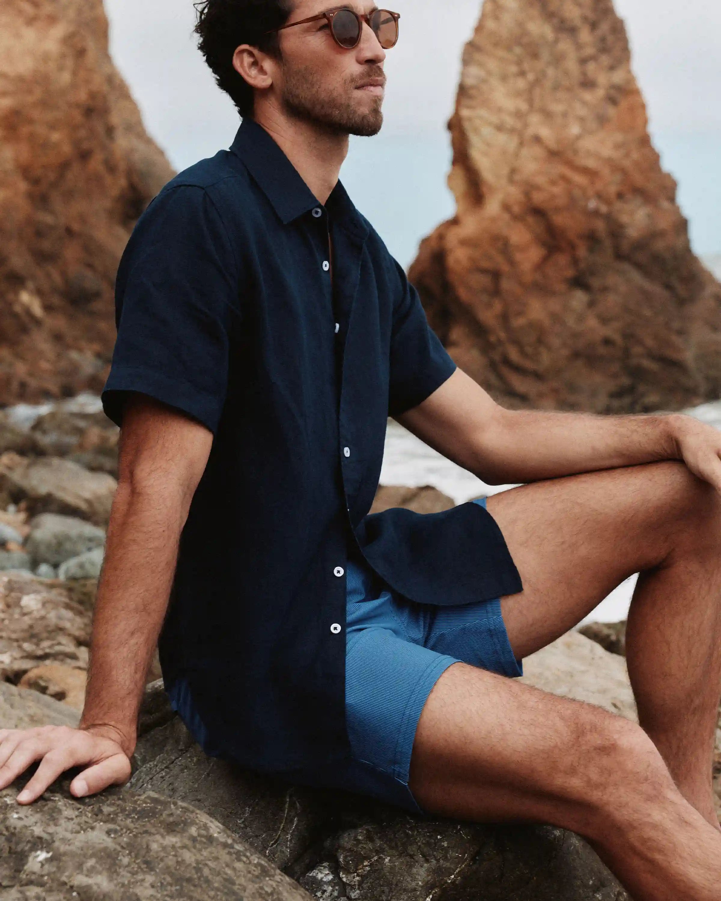 Italian Swim Trunks - 7"