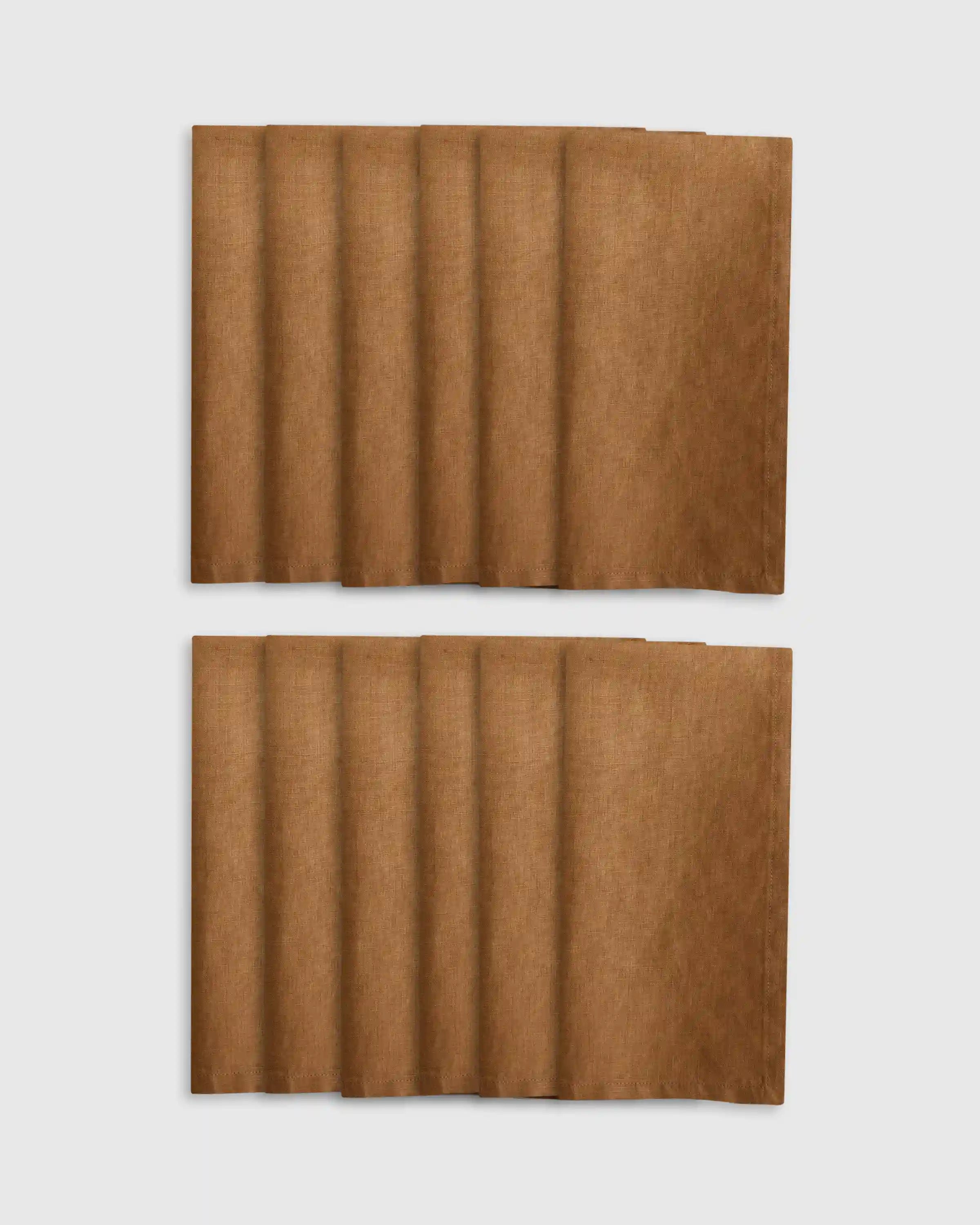 European Linen Napkins, Set of 12