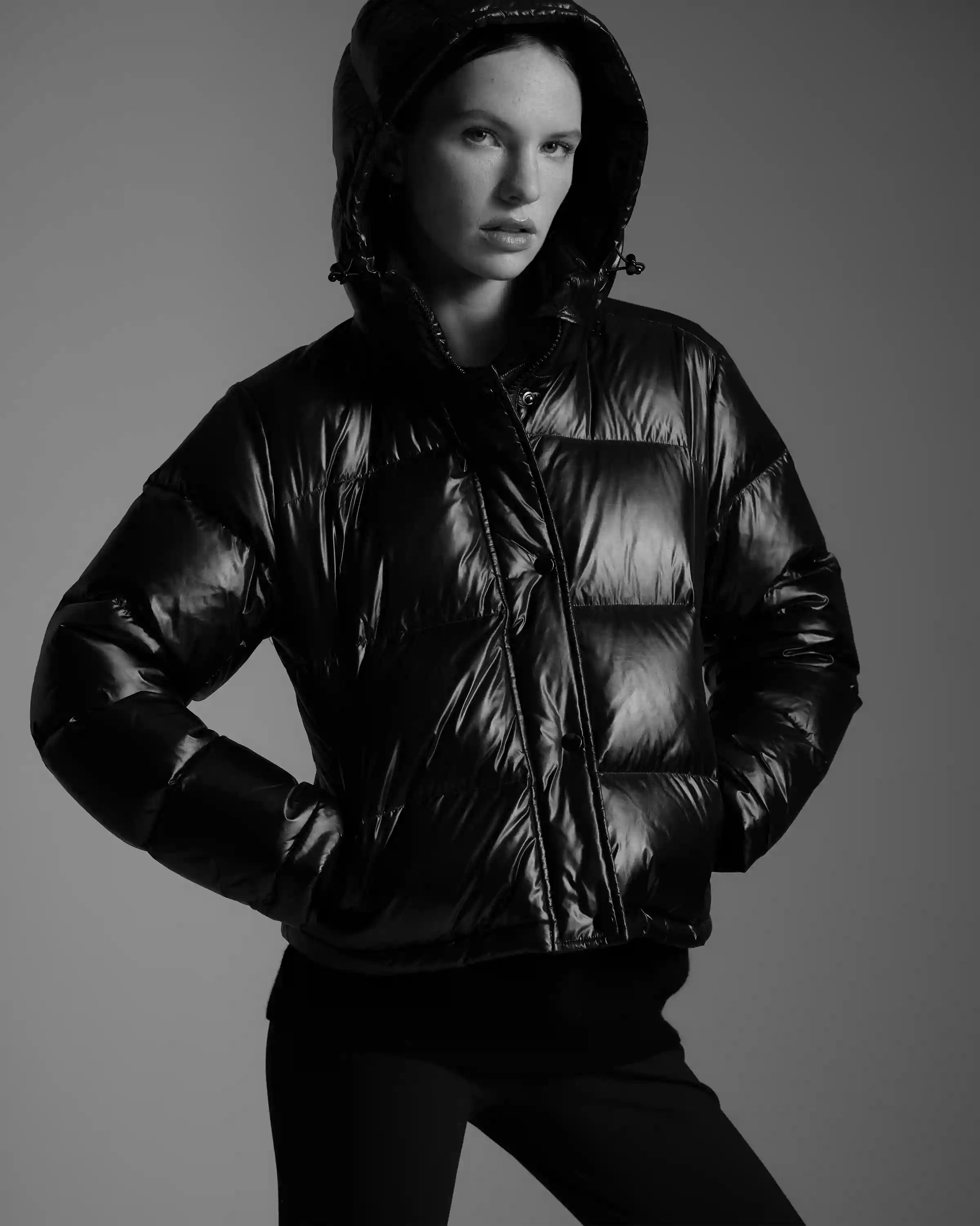 Responsible Down Cropped Puffer Jacket