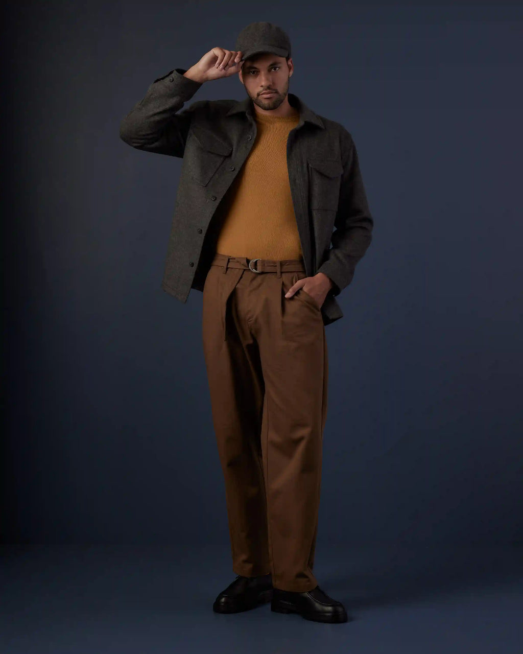 Cashmere Baseball Cap