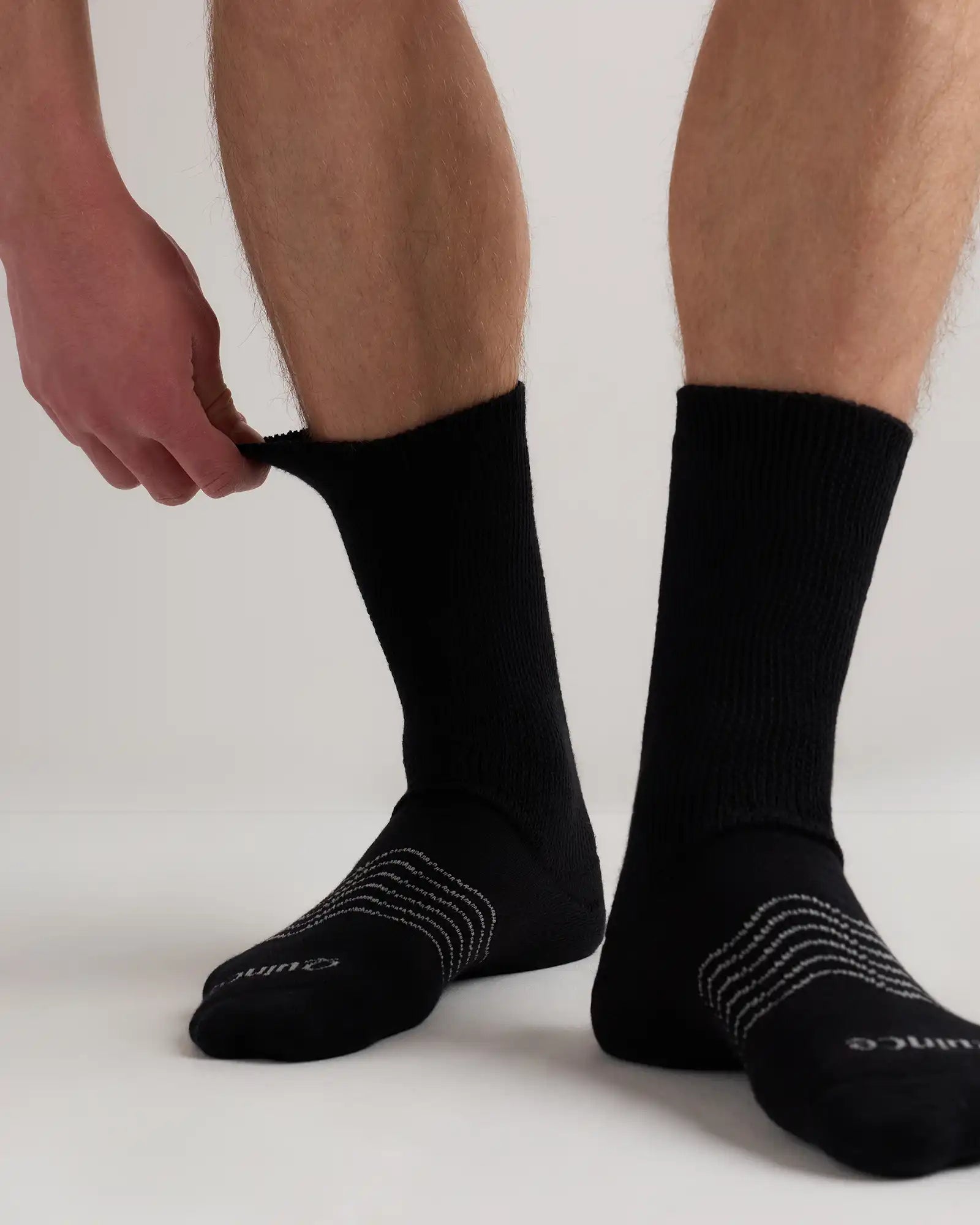 Everyday Cotton Targeted Stretch Crew Socks (4-Pack)