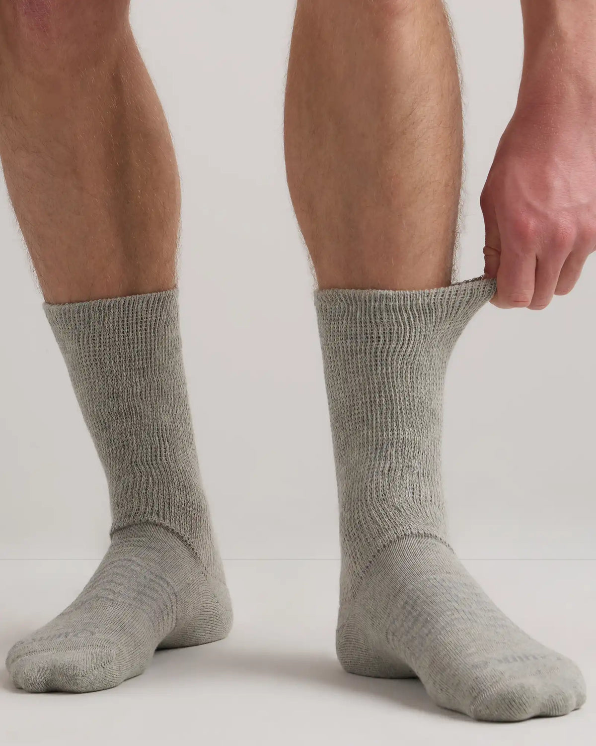 Everyday Cotton Targeted Stretch Crew Socks (4-Pack)