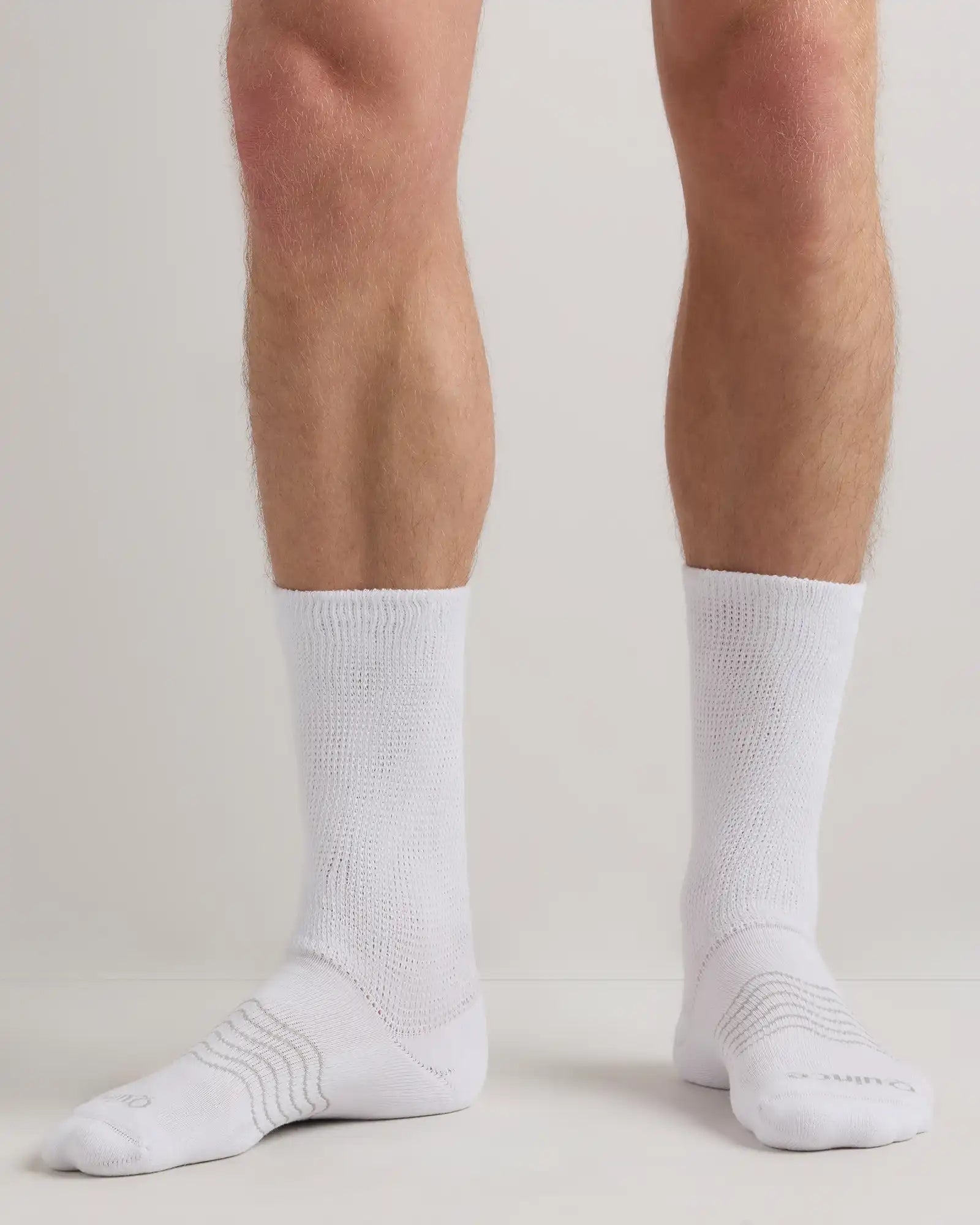 Everyday Cotton Targeted Stretch Crew Socks (4-Pack)