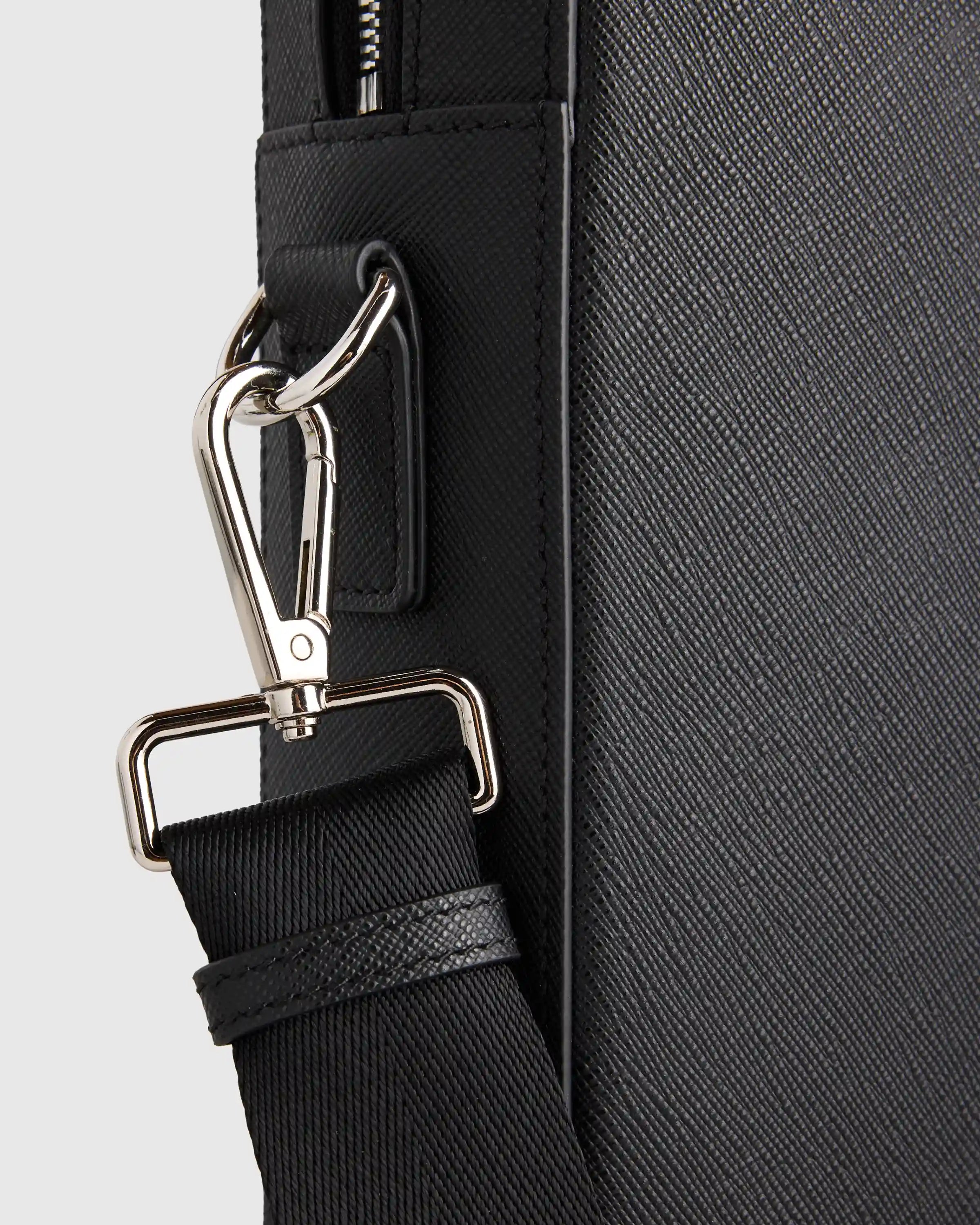 Italian Saffiano Briefcase