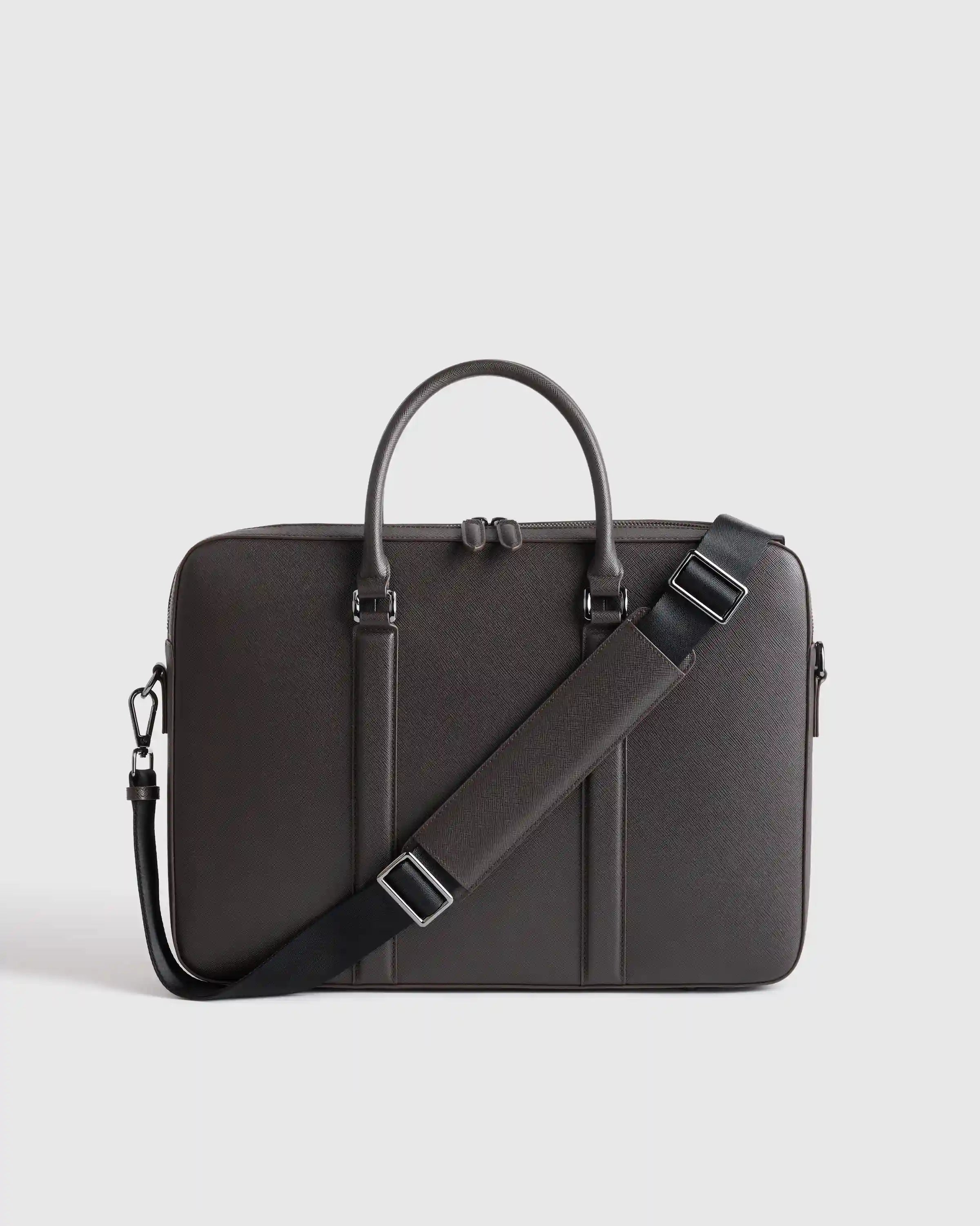 Italian Saffiano Briefcase
