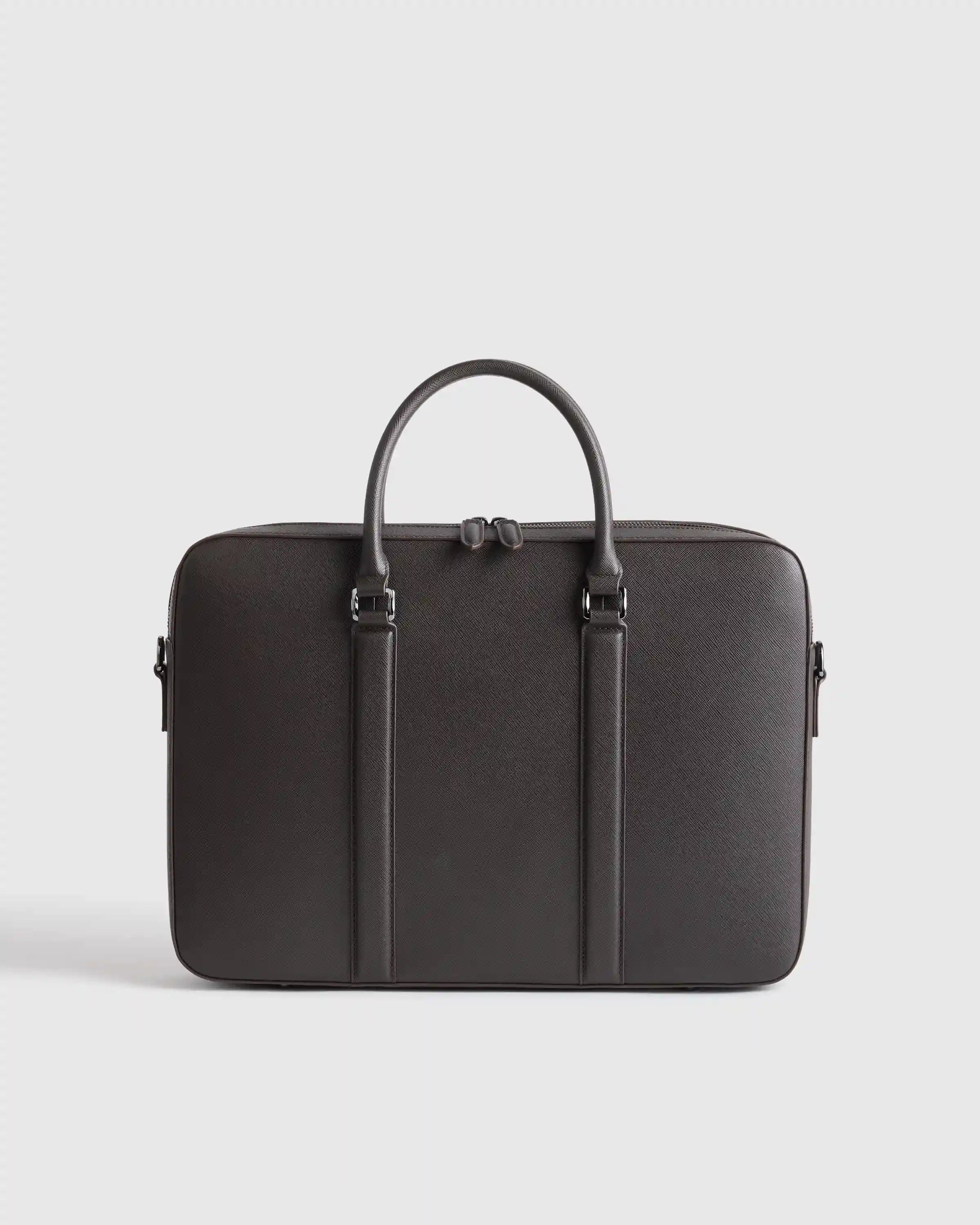 Italian Saffiano Briefcase