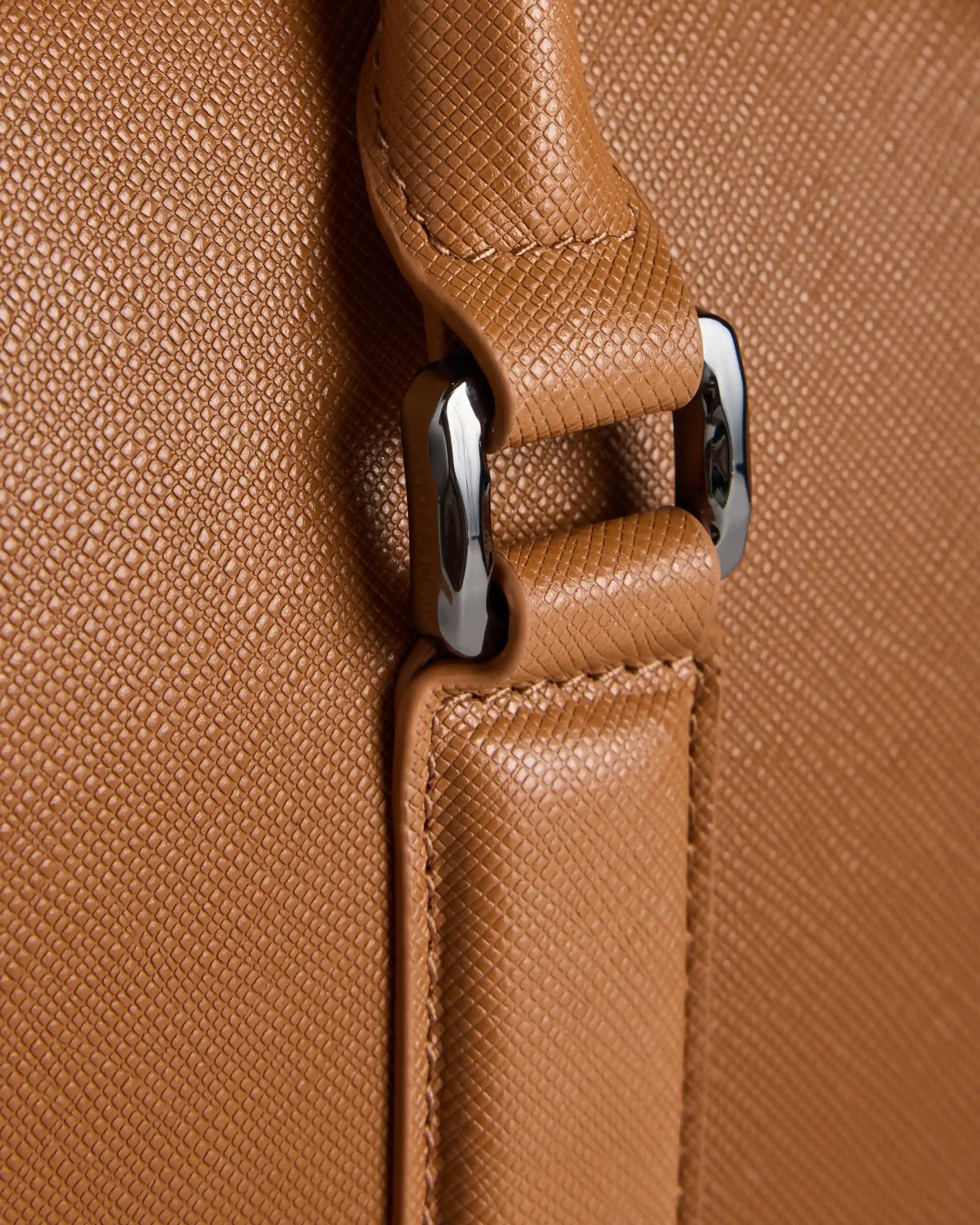 Italian Saffiano Briefcase