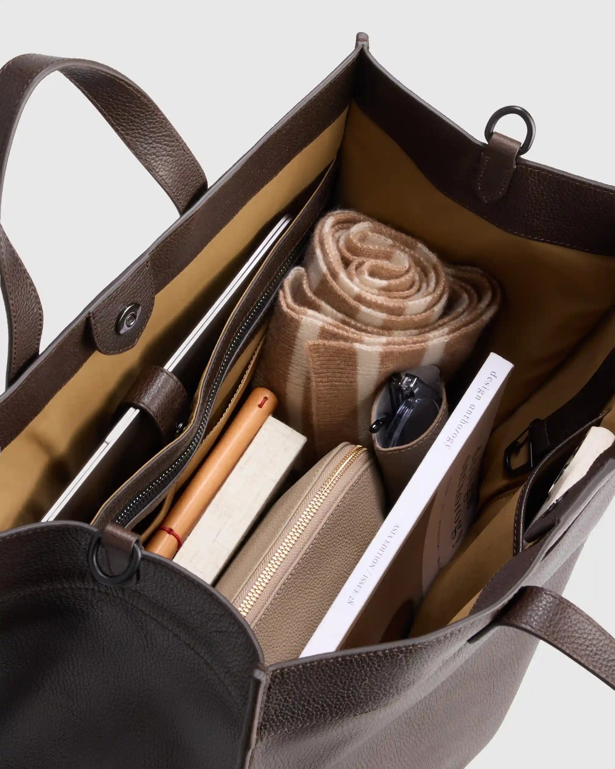 Excursion Italian Leather Tote