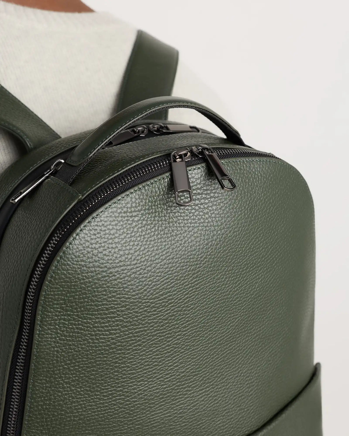 Excursion Italian Leather Laptop Backpack