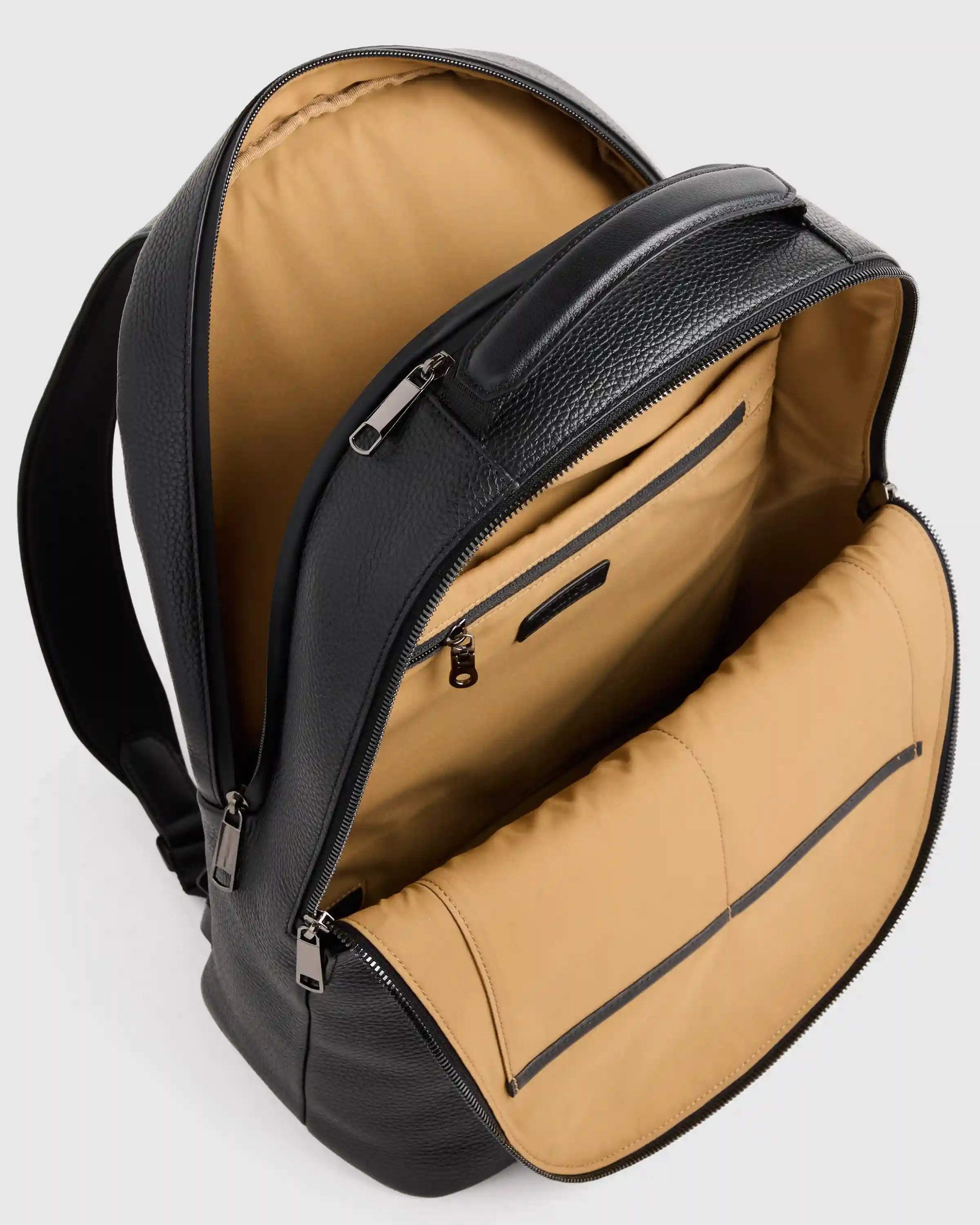 Excursion Italian Leather Laptop Backpack