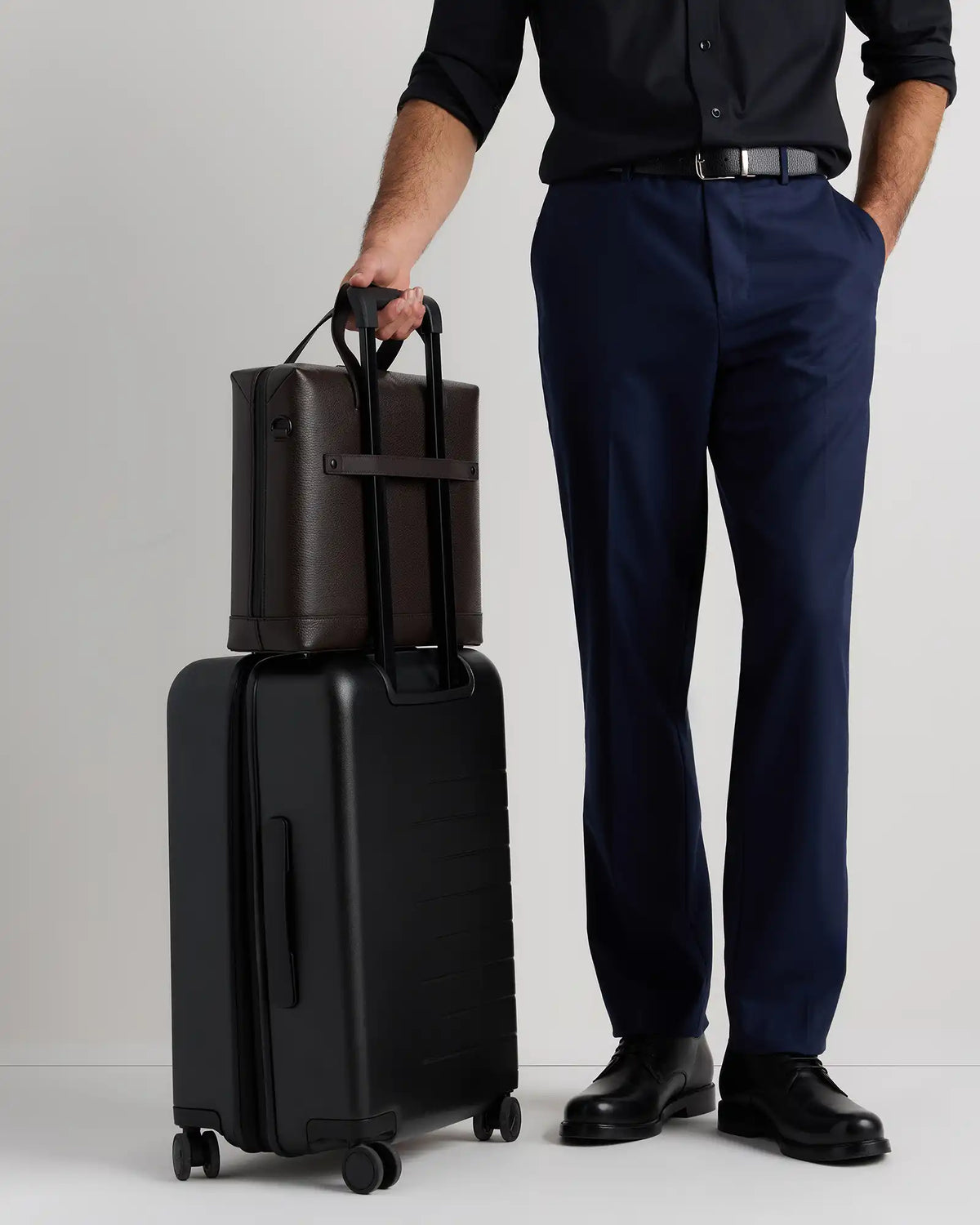 Excursion Italian Leather Slim Laptop Bag