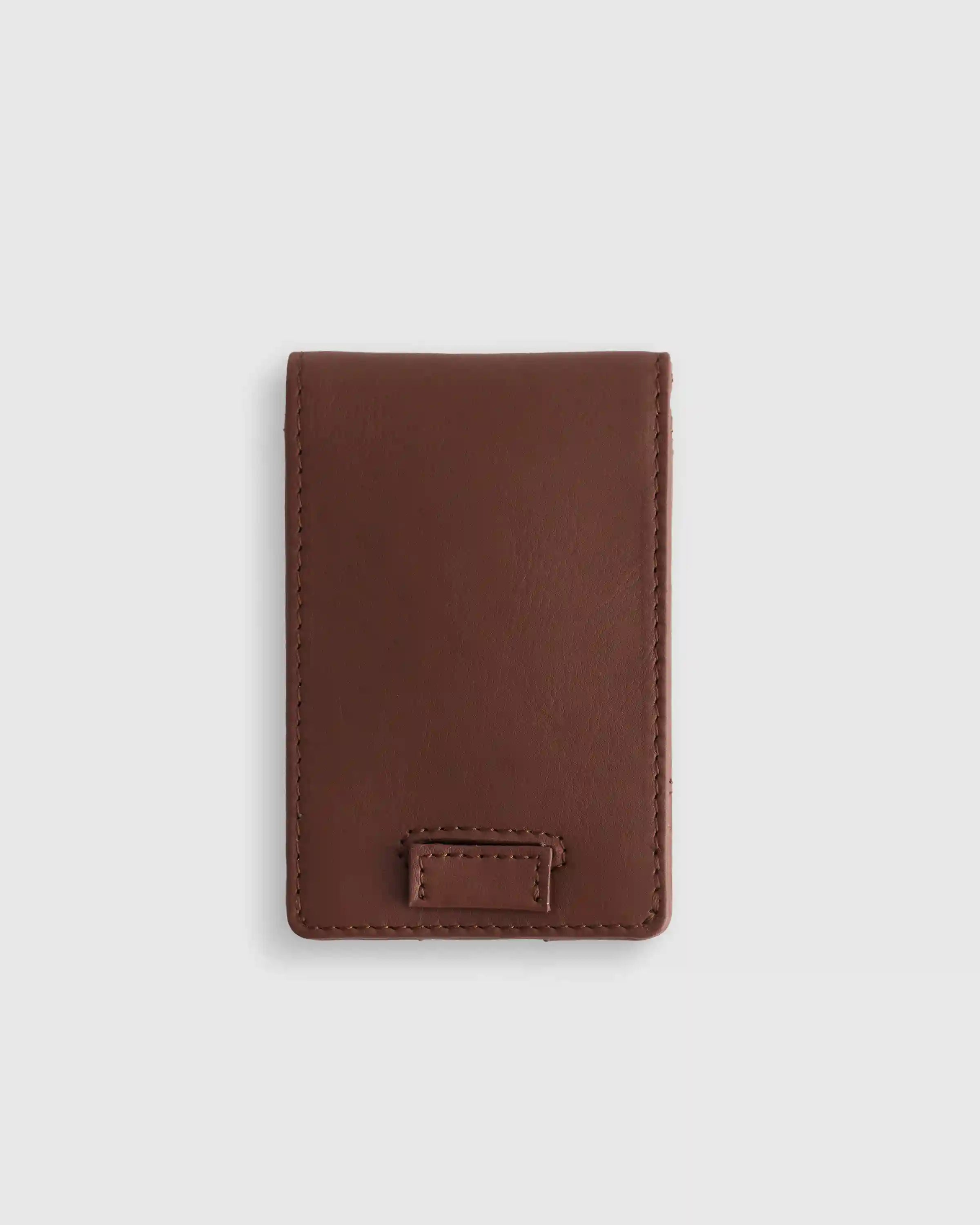 Italian Leather Money-Clip Wallet