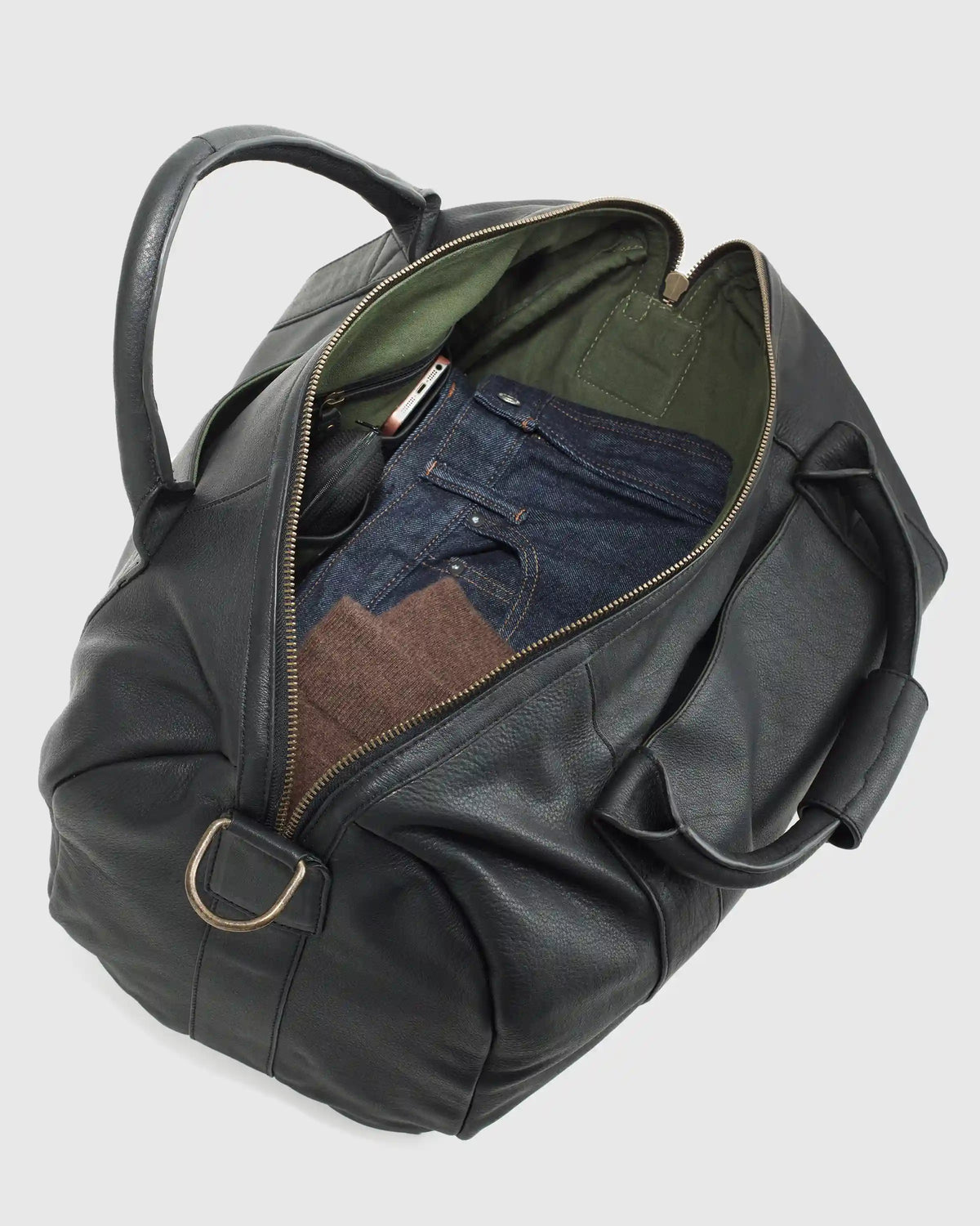Nappa Leather Duffle Bag
