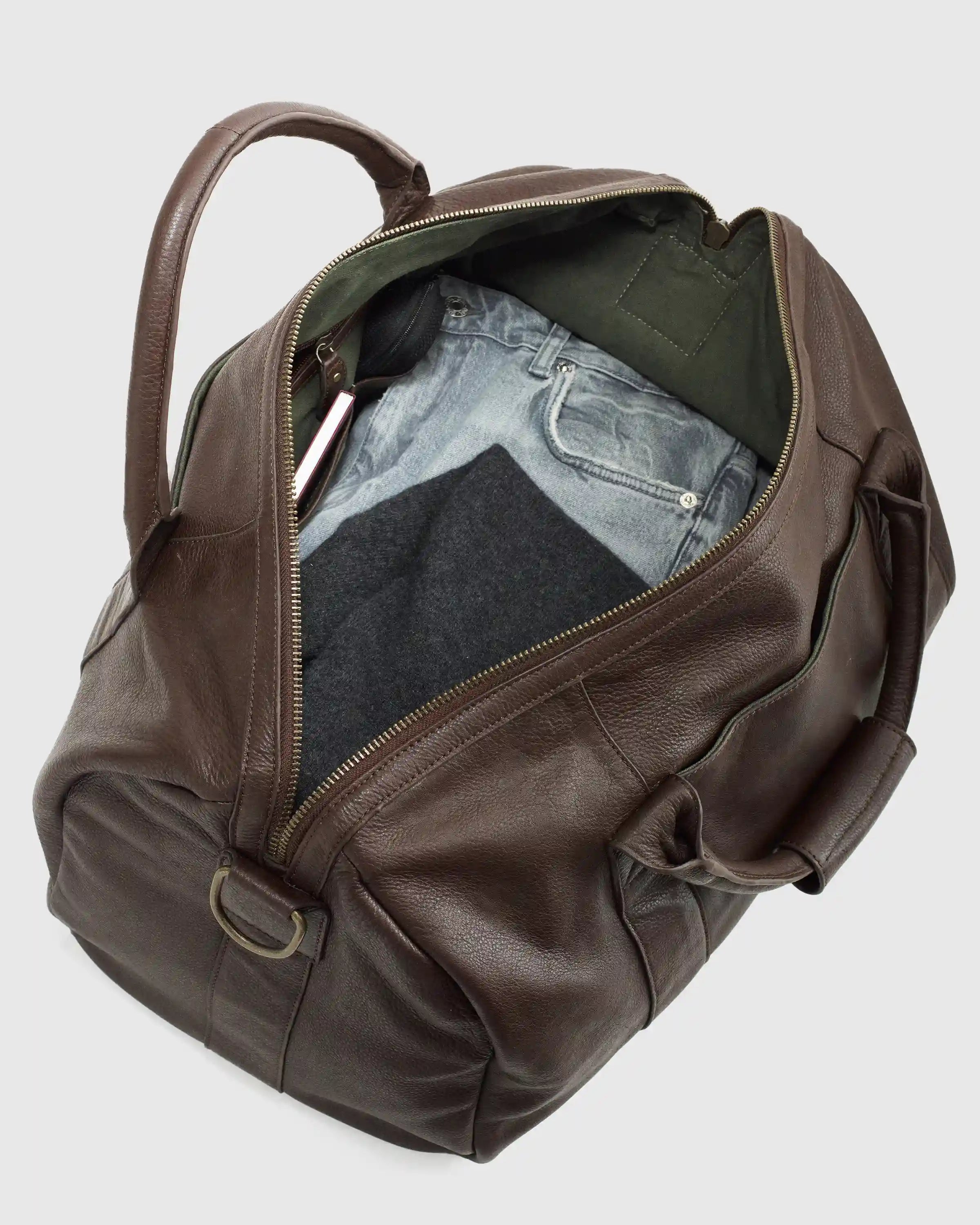 Nappa Leather Duffle Bag