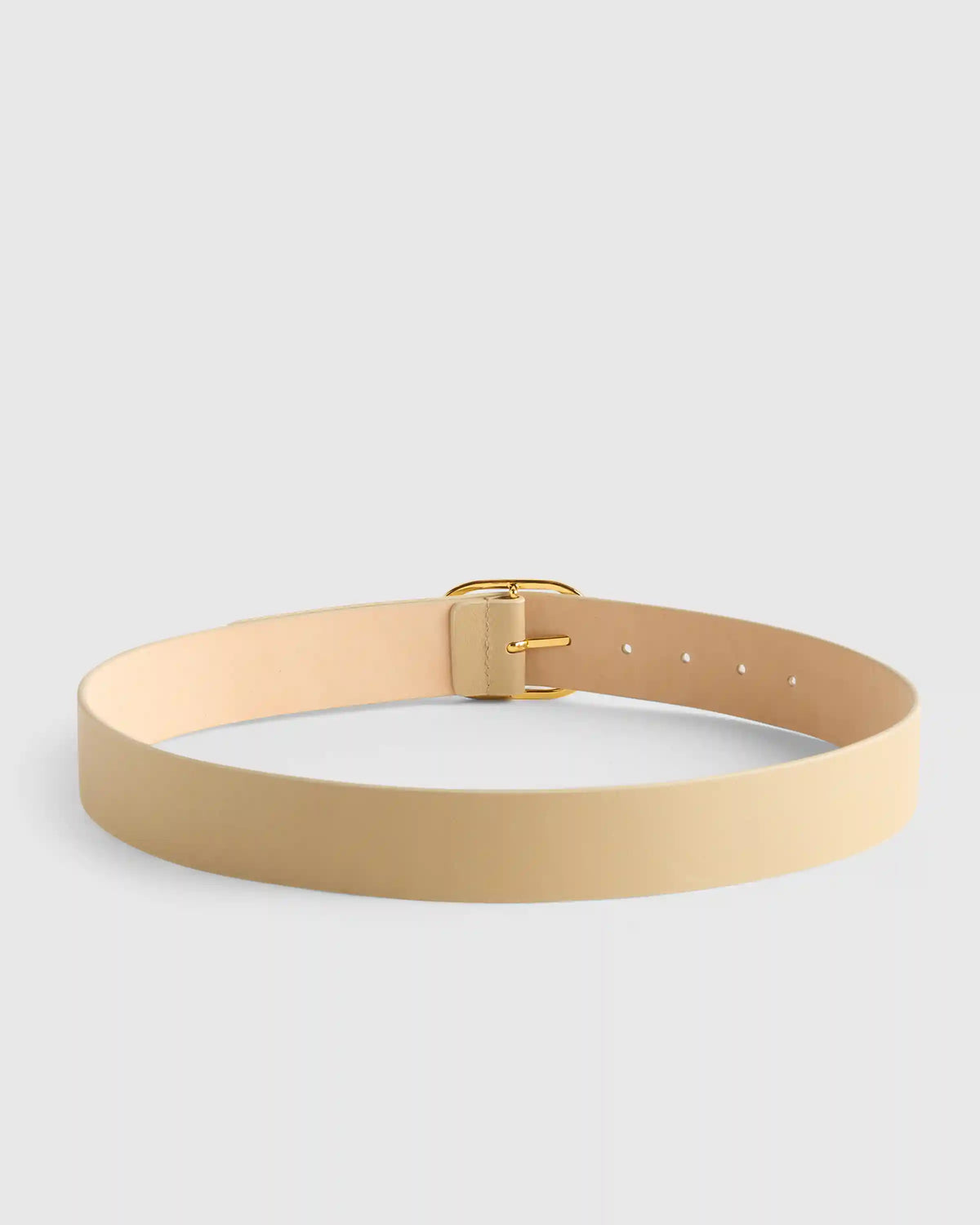 Cleo Oval European Leather Belt
