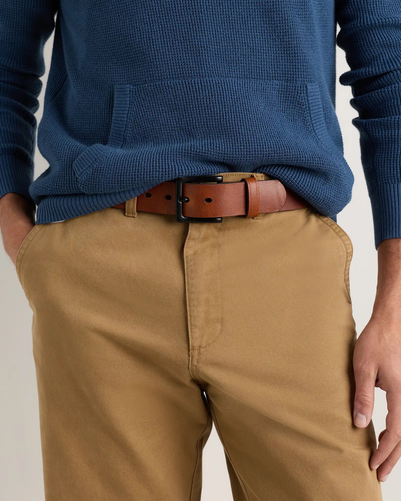 Adam Heritage Leather Jeans Belt