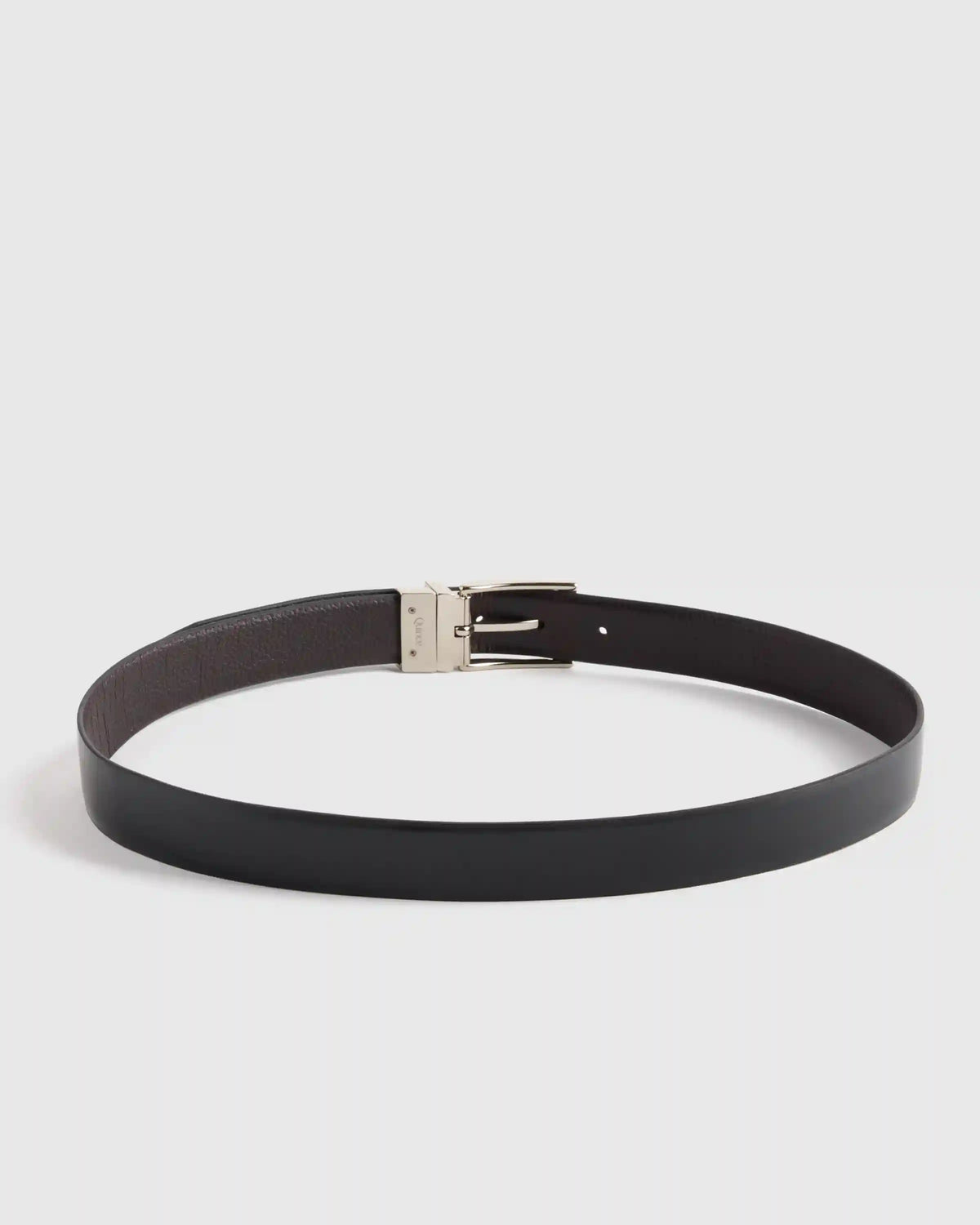 Owen Calfskin Leather Reversible Dress Belt