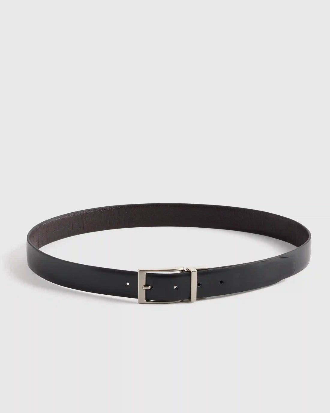Owen Calfskin Leather Reversible Dress Belt